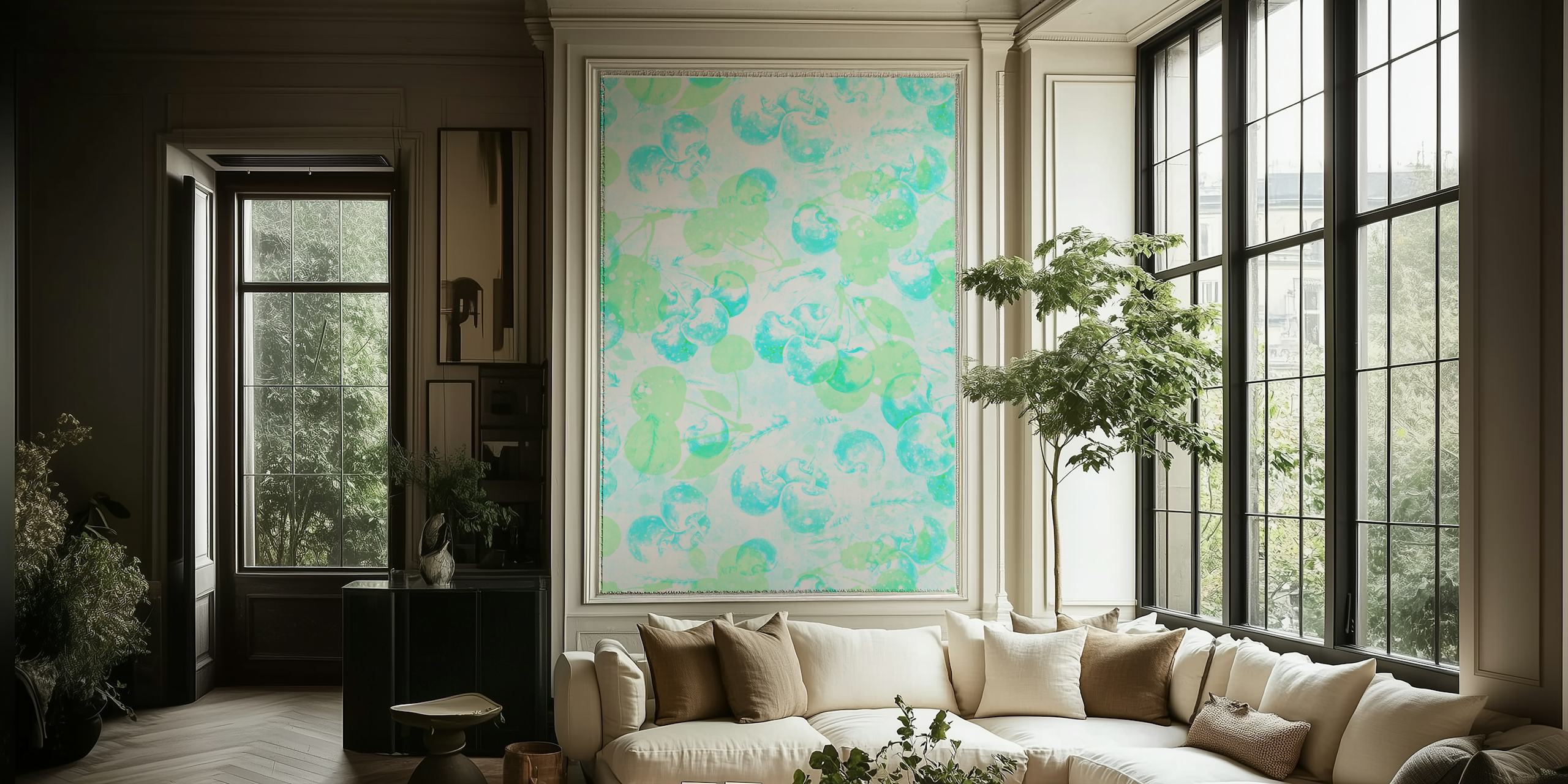 Bright Memory Cheery Pattern Ταπετσαρία Στο Δωμάτιο