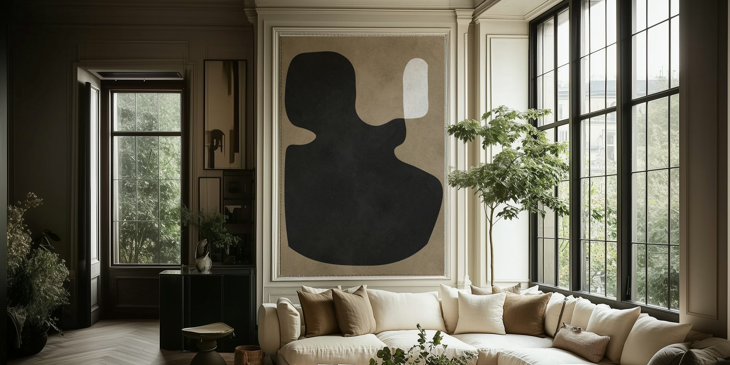 Pozadina Geometric modern art u sobi