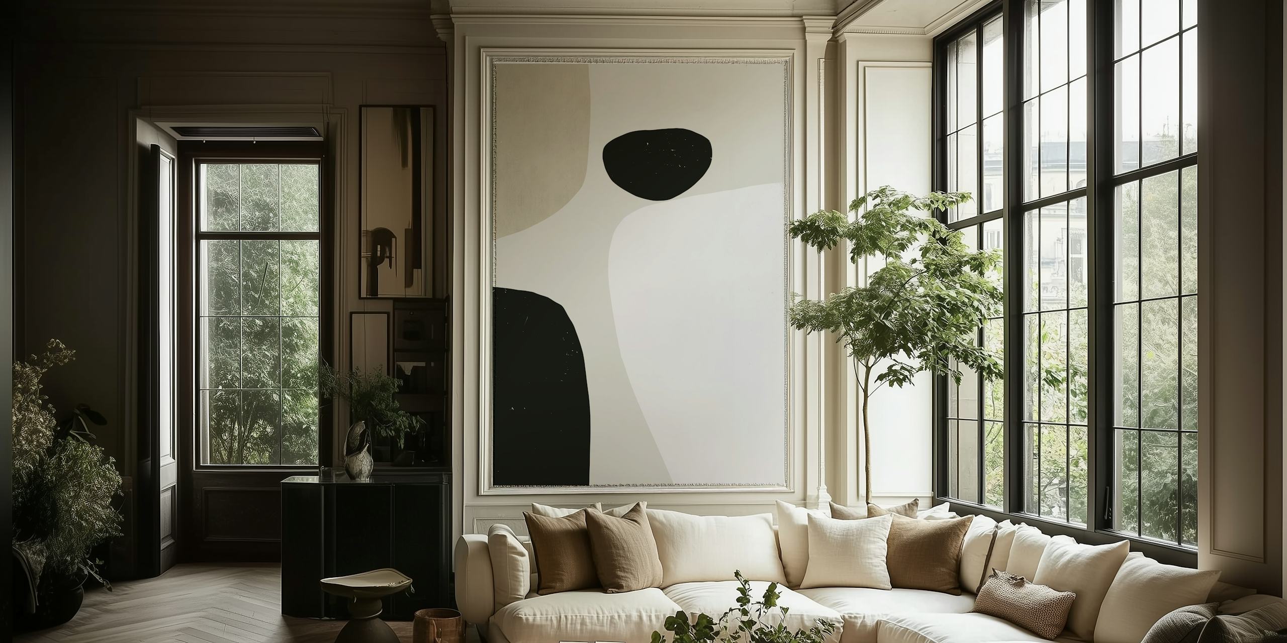 Σχέδιο ταπετσαρίας Abstract Shape Harmony