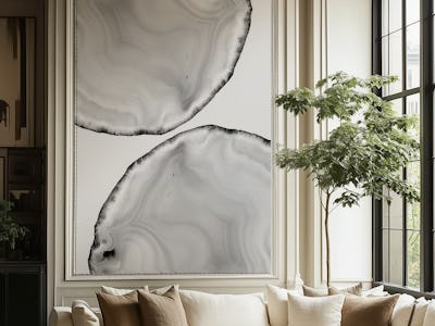 White Agate Neutral Glam 1