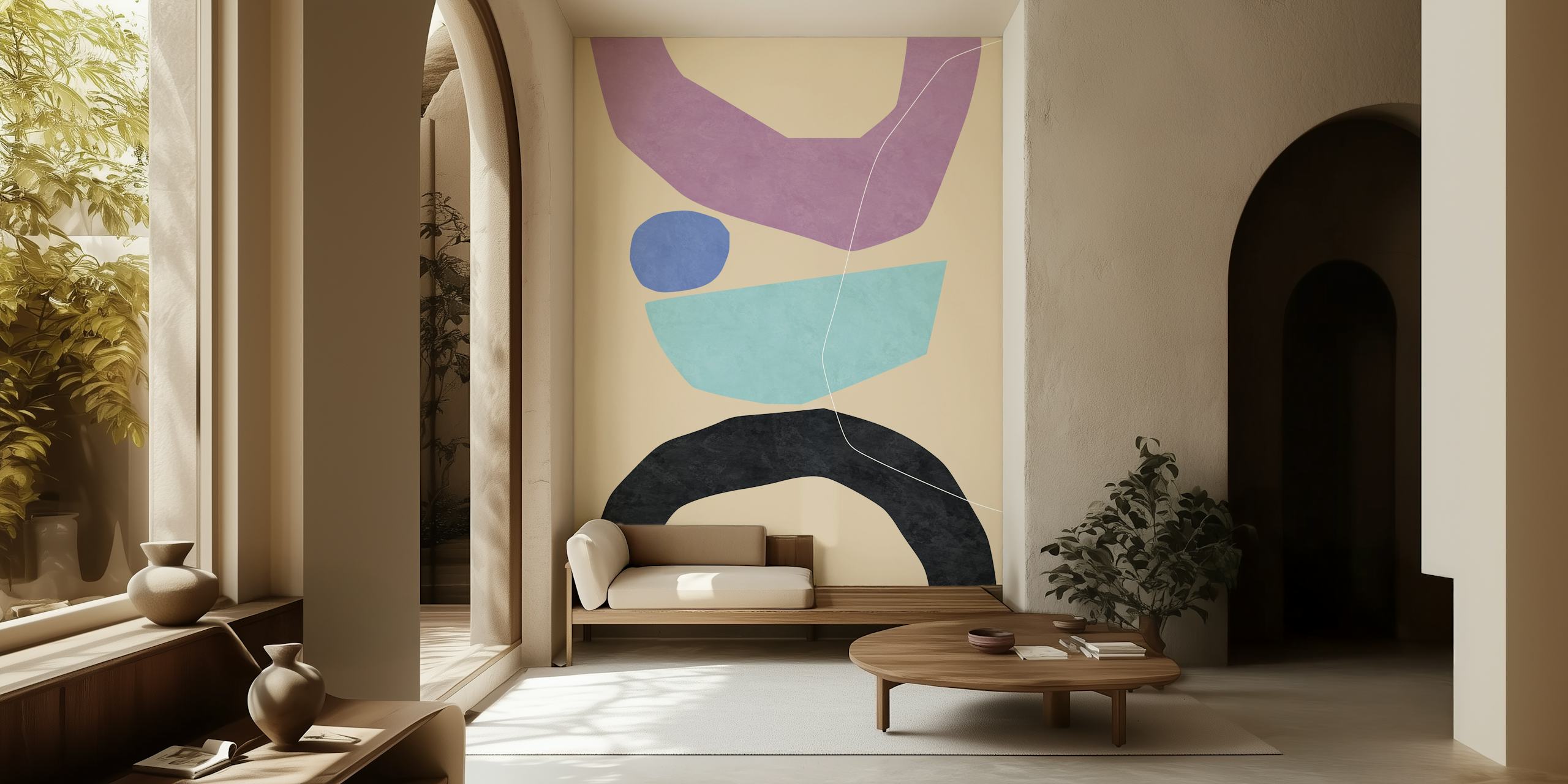 Minimal Concept wallpaper in a room
