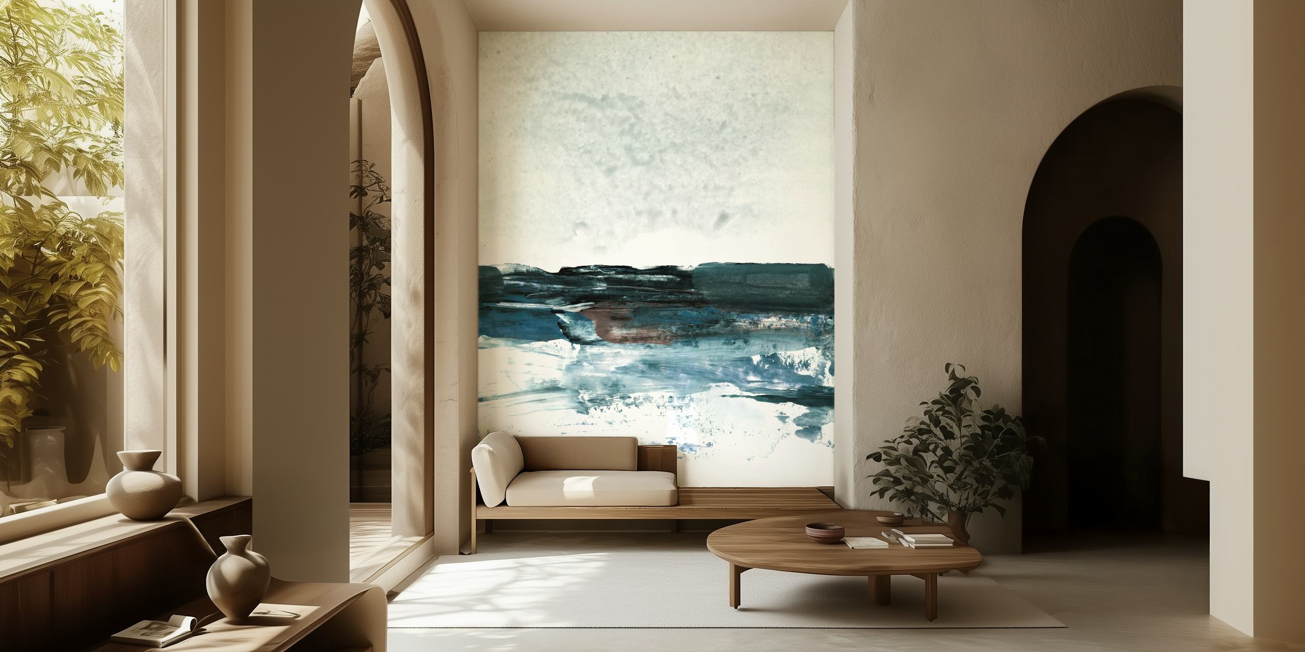 Ταπετσαρία Soulscape 03 σε έναν σύγχρονο χώρο