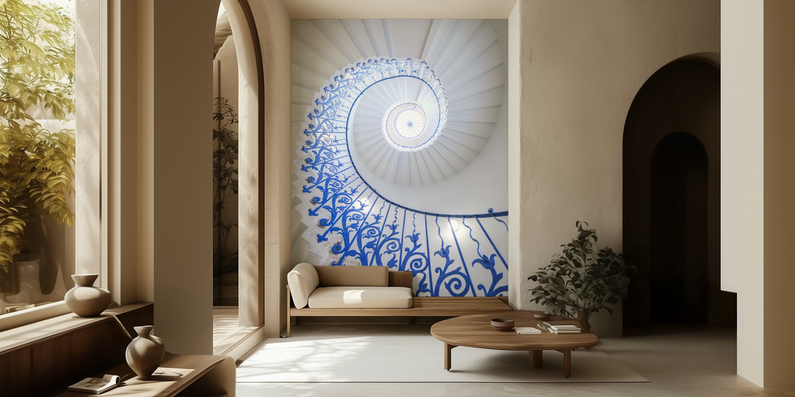 Ethereal Staircase Whirl tapeta v pokoji
