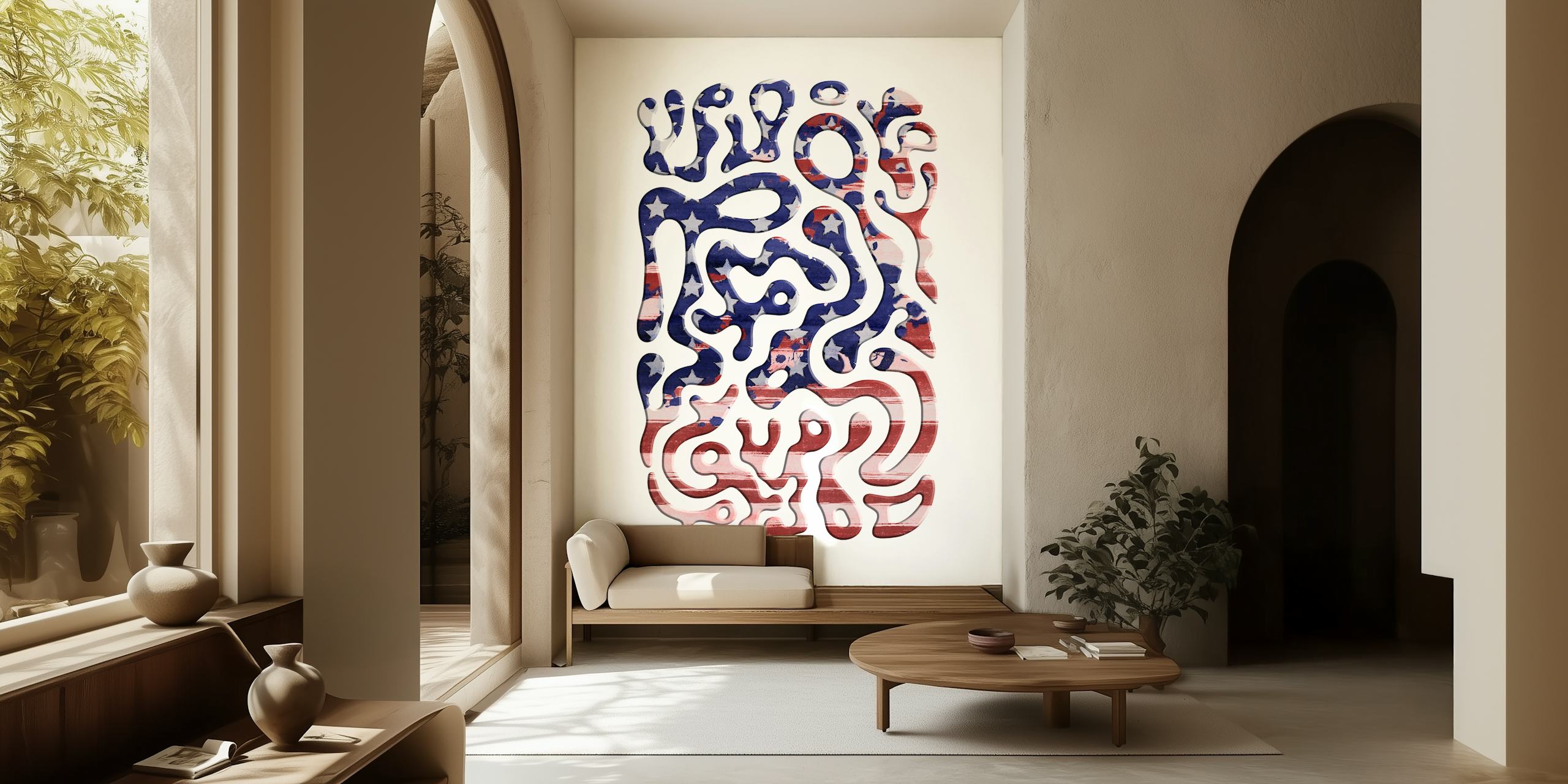 Twisted Beats No. 11.17 wallpaper in a room