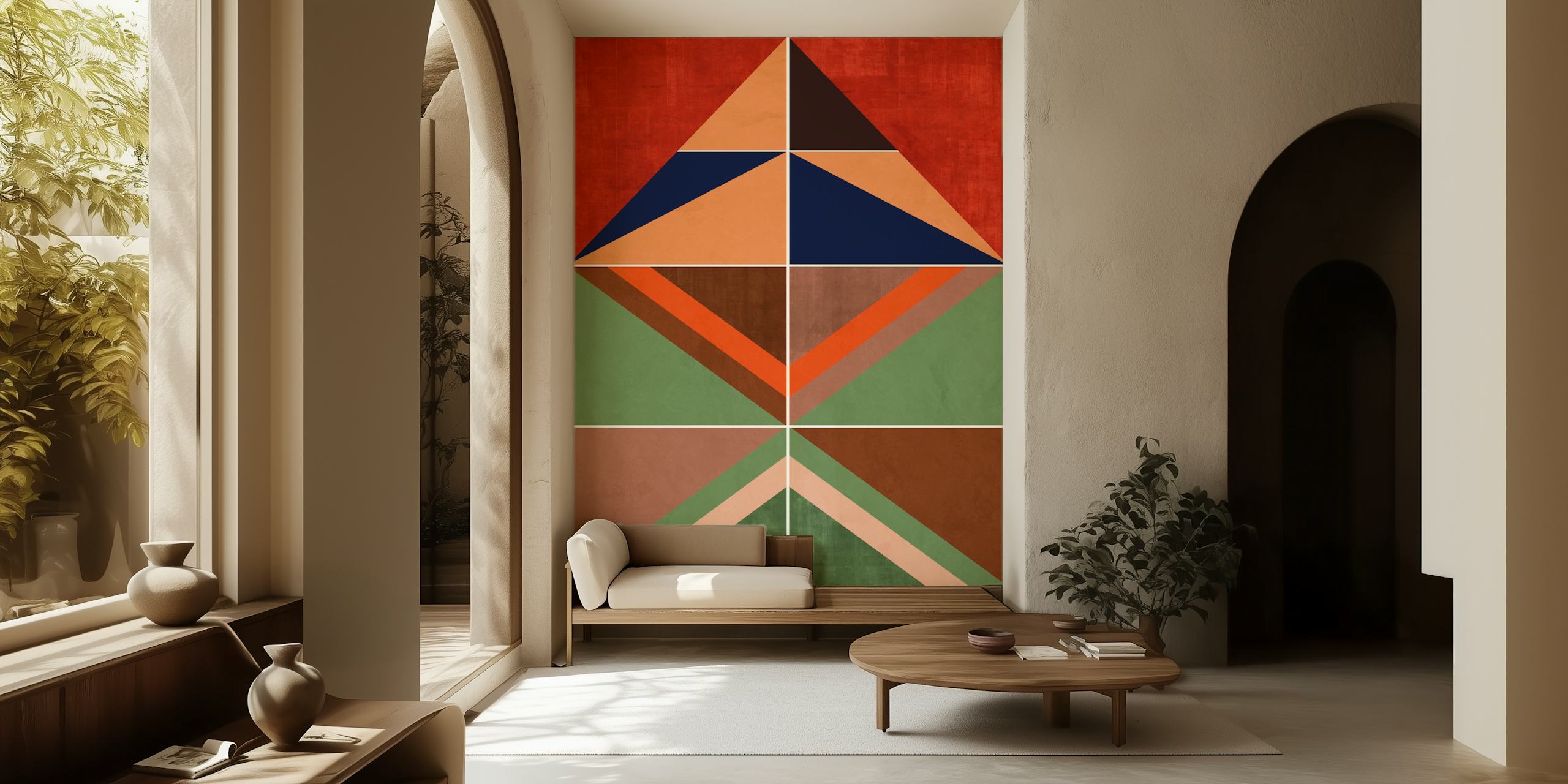 Pyramids 01 obložak sa uzorkom u sobi