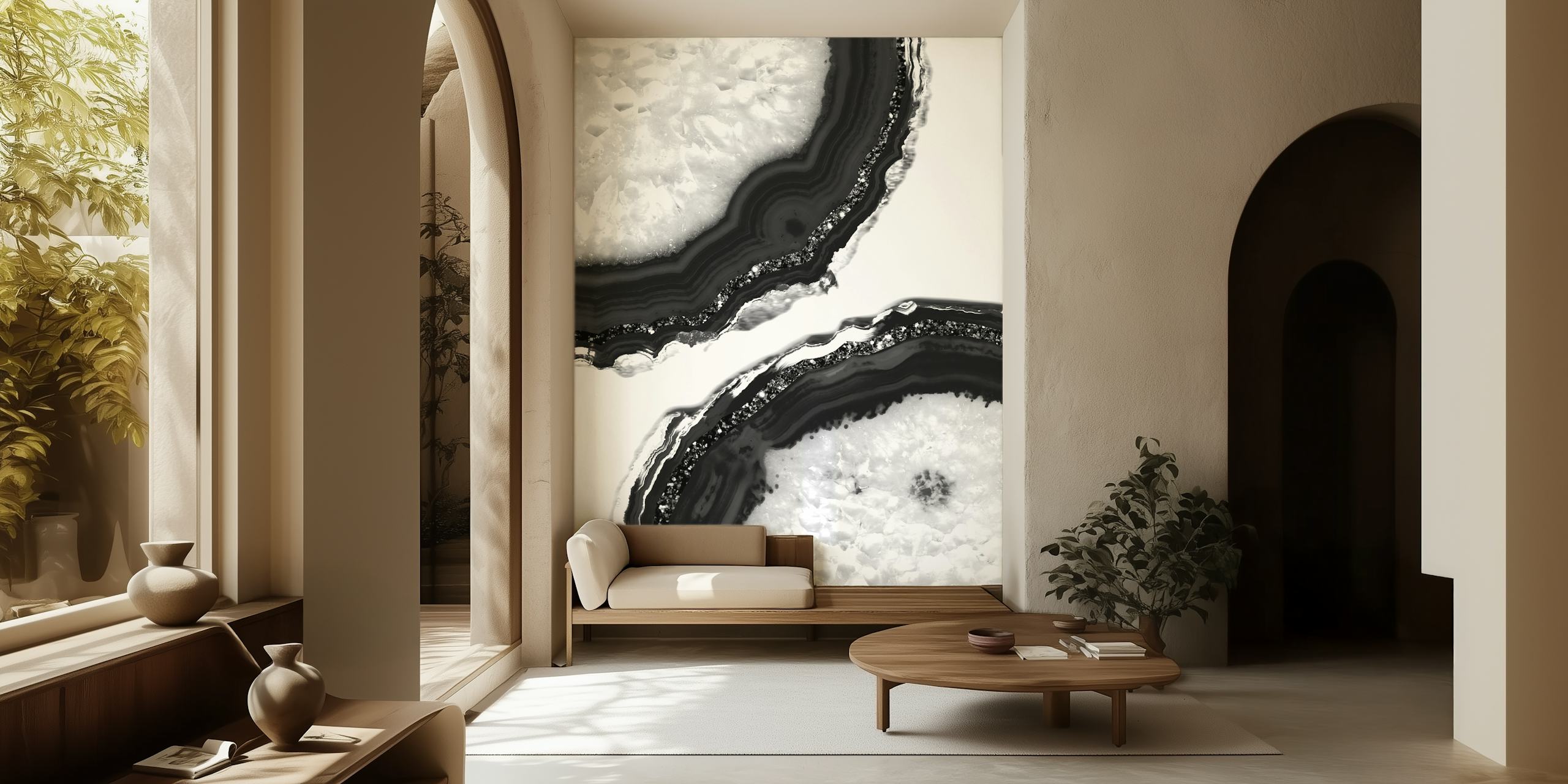 Agate Glitter Glam 11 wallpaper in a room