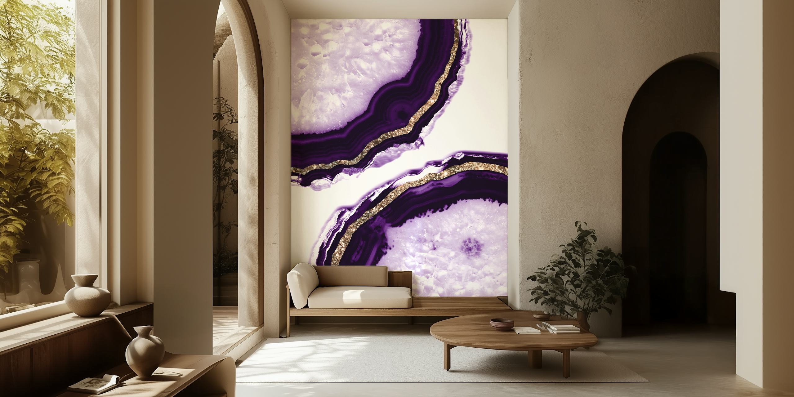 Agate Glitter Glam 13 wallpaper design in a room