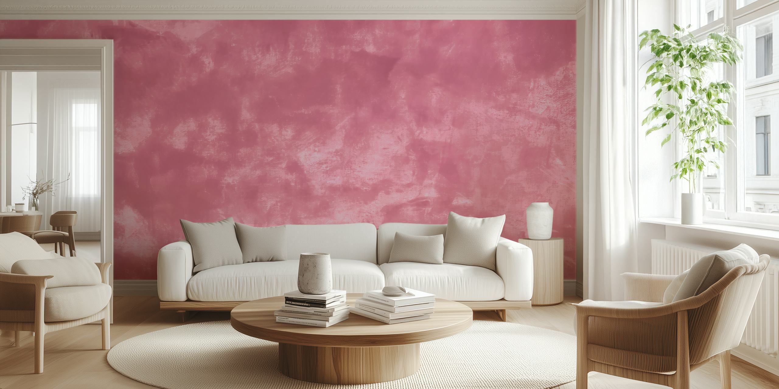 Papel tapiz Rose Velvet Dream en un ambiente