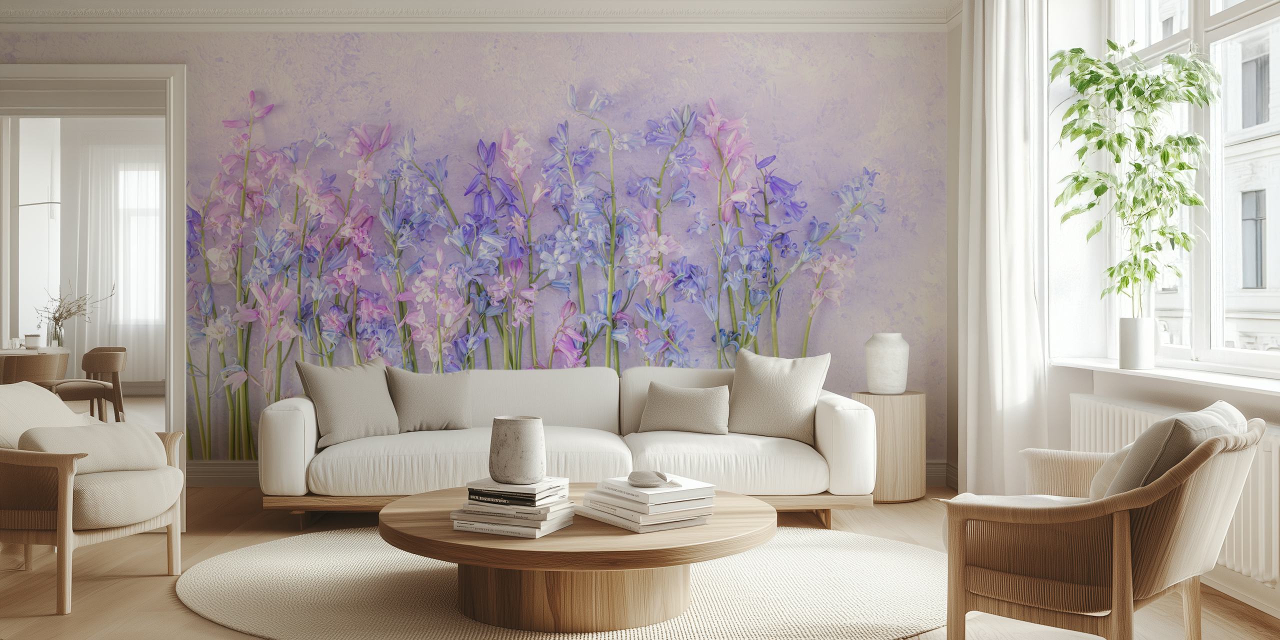 Tapeta Bluebell flowers v pokoji
