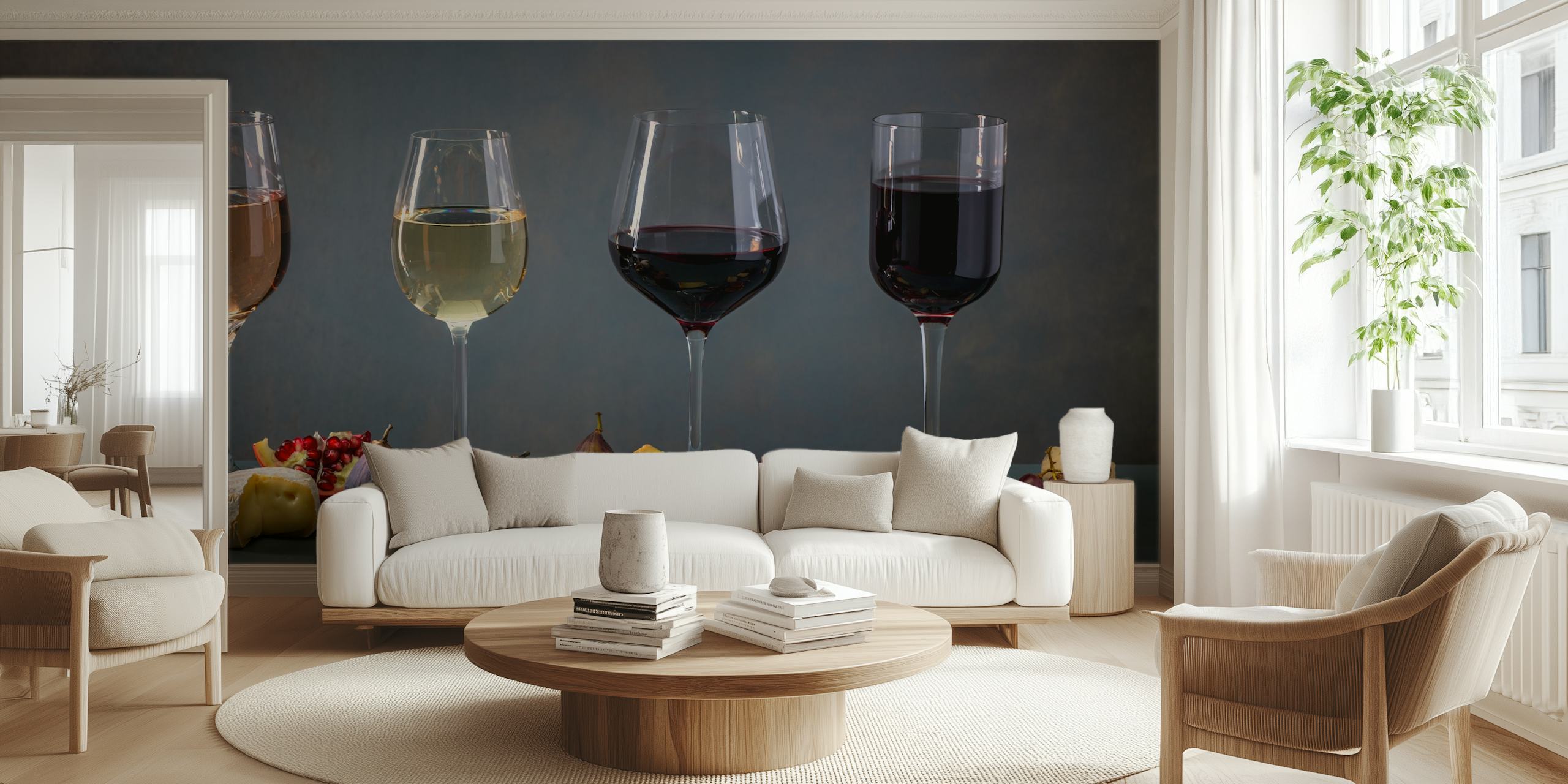 Pozadina Fruitful Pairing u blagovaonici