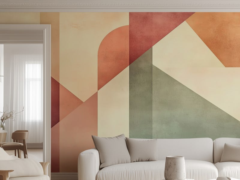 Golden Deco Wall #4