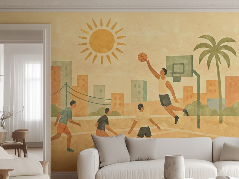 Tropical Basketball Sun