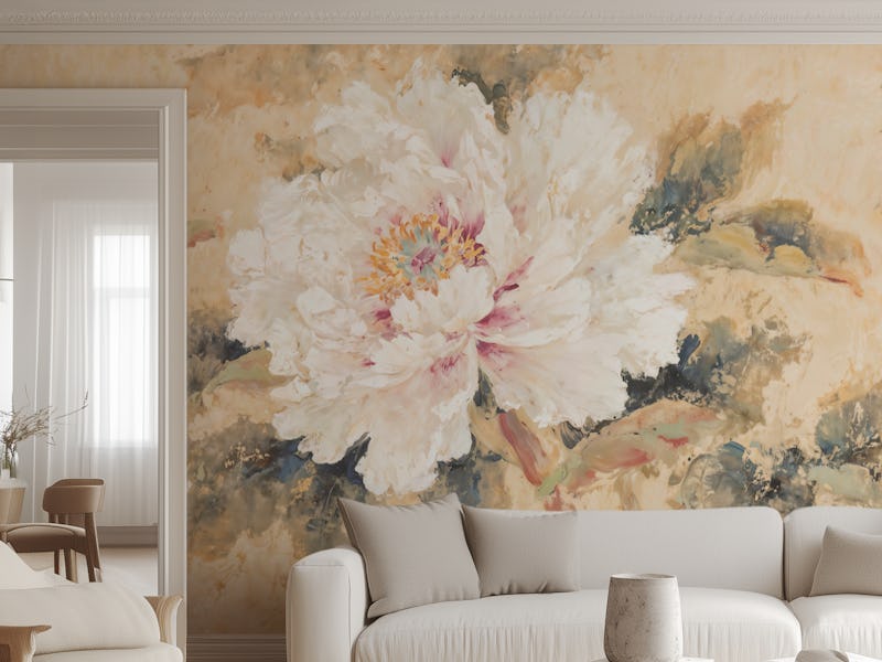 Classic Peony Canvas