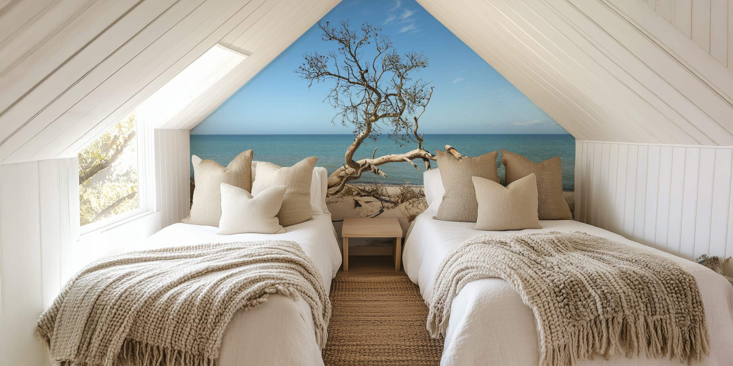 Baltic Sea Summer Days wallpaper in room