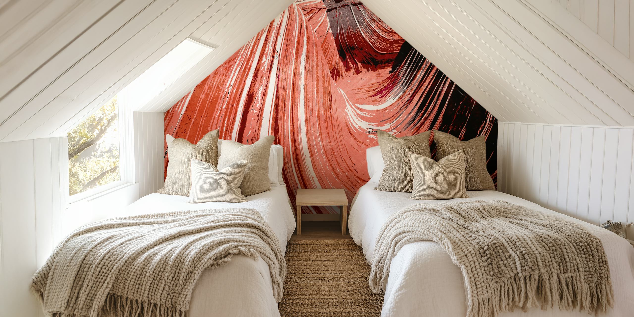 Coyote Buttes wallpaper design in a room