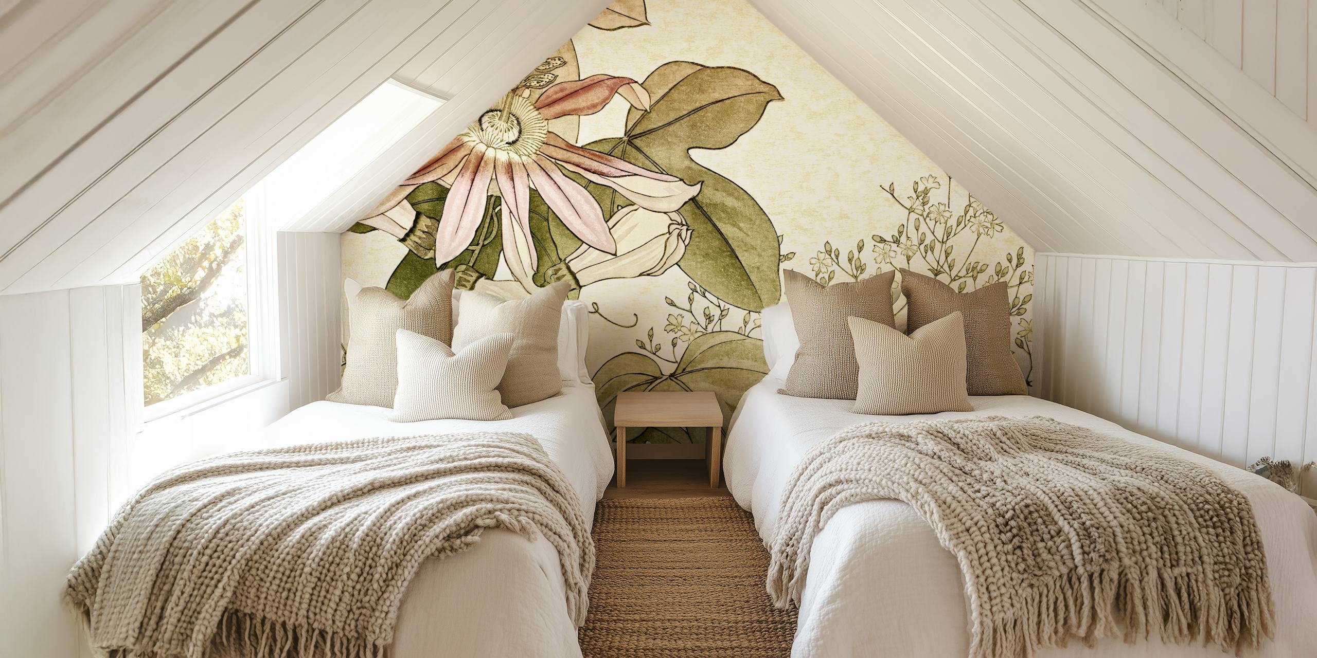 Elegant Blossom Art tapetti huoneessa