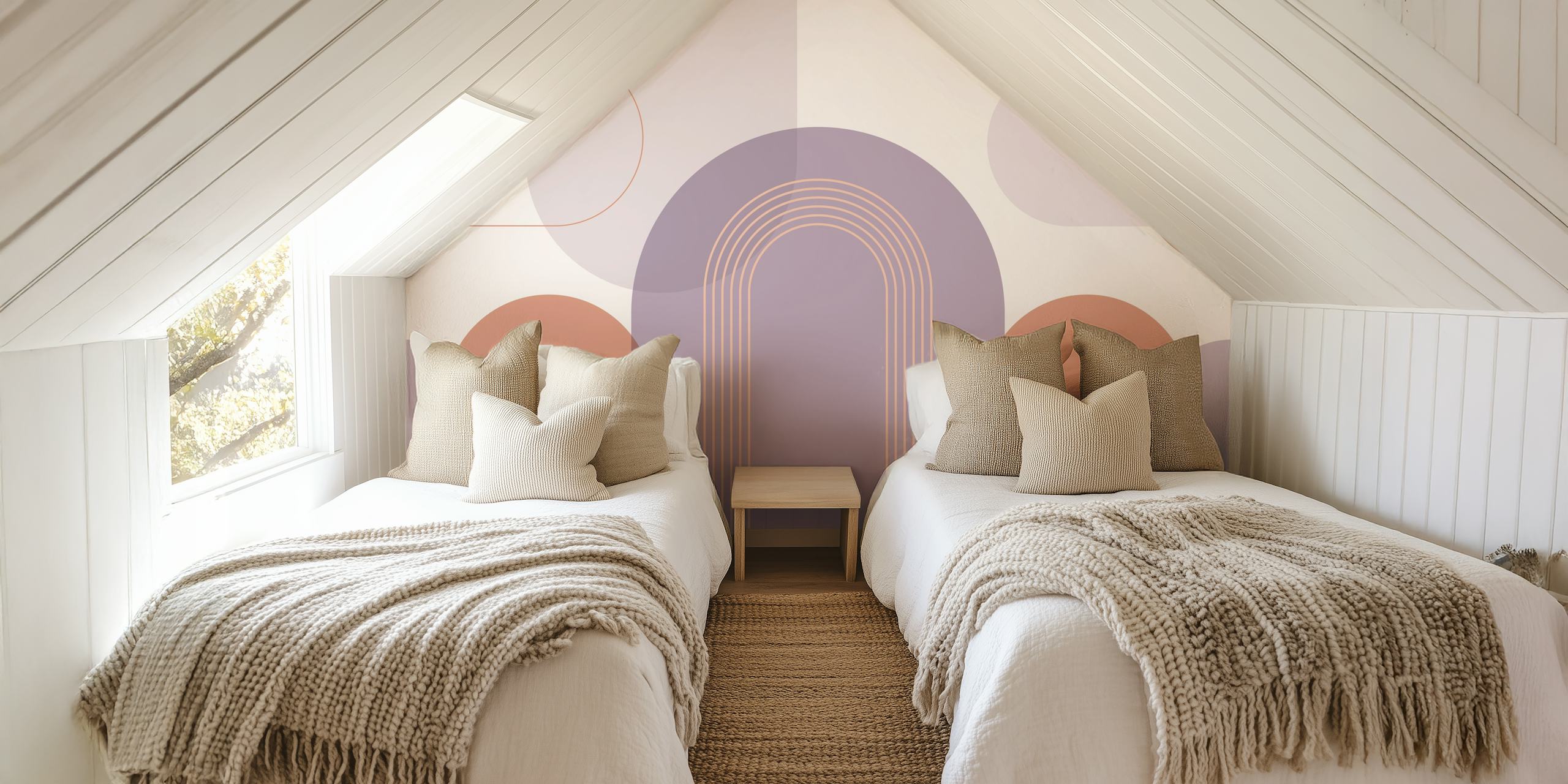 Chic Archway Vibes wallpaper in a room