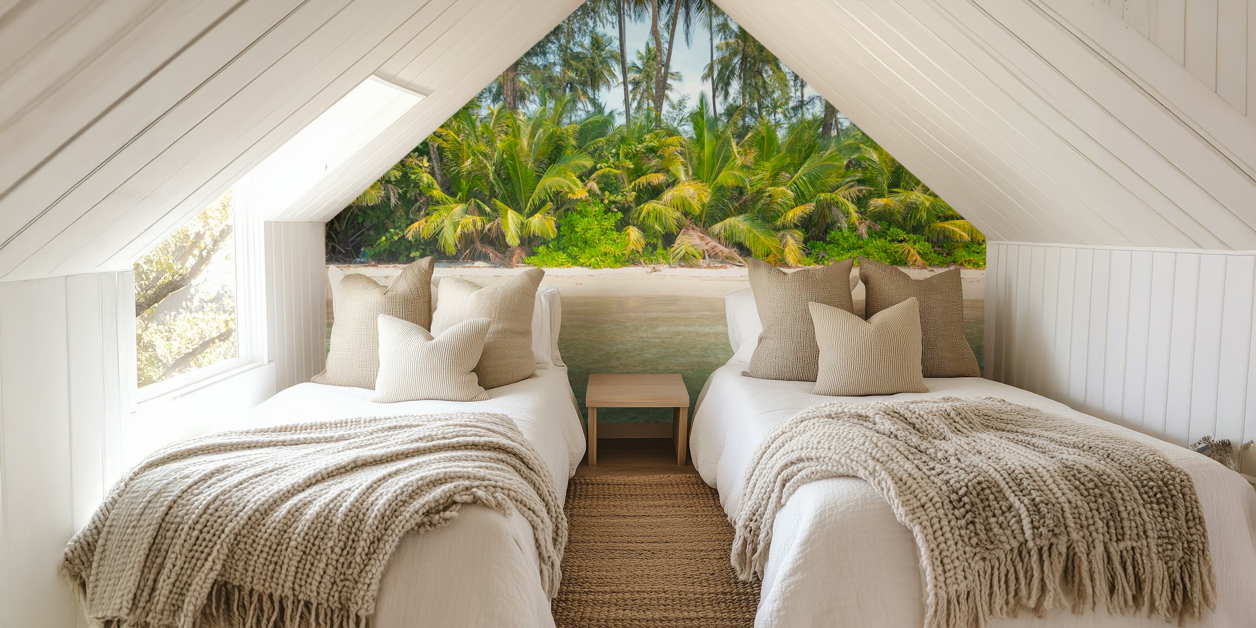 Σχέδιο ταπετσαρίας Tropical Beach Serenity