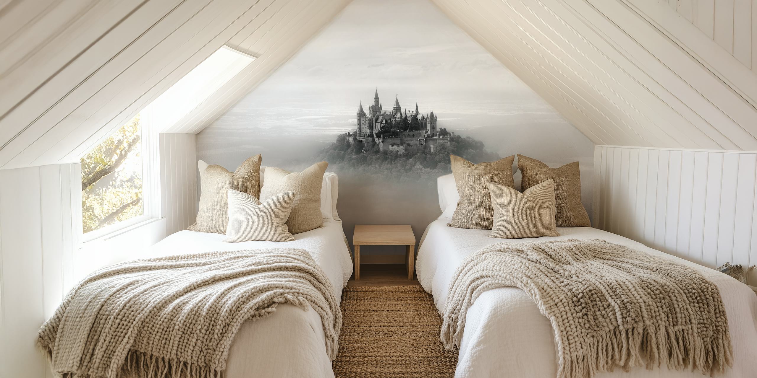 Hohenzollern Tapete in einem Zimmer