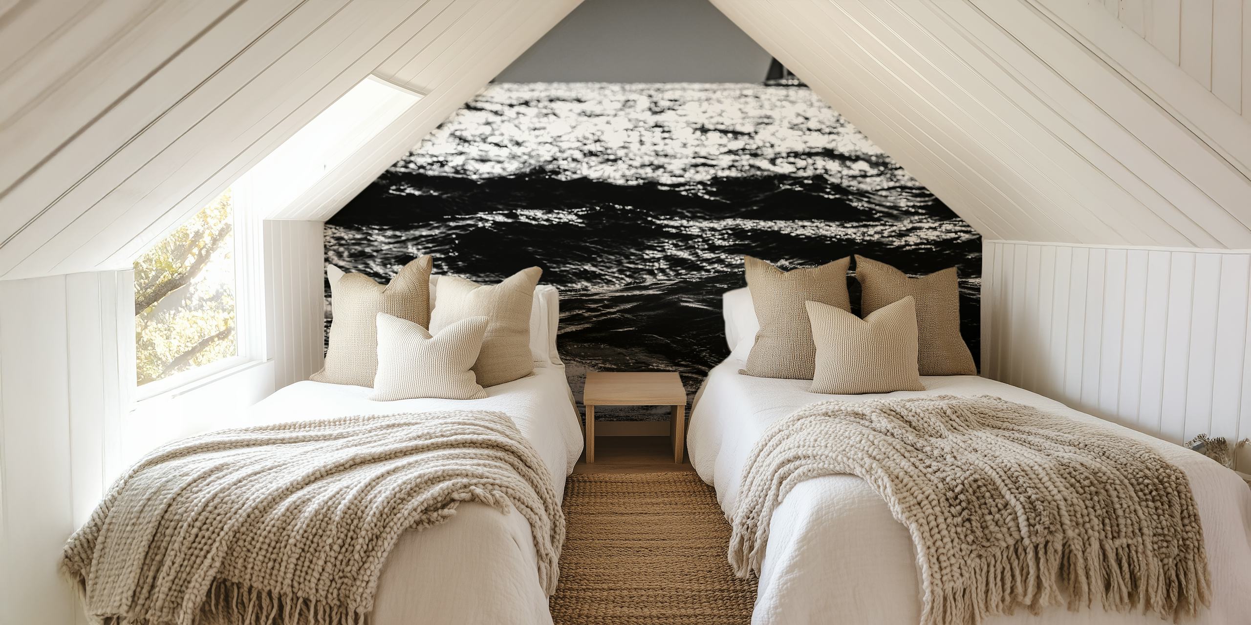 Design di due sailboats sull'acqua