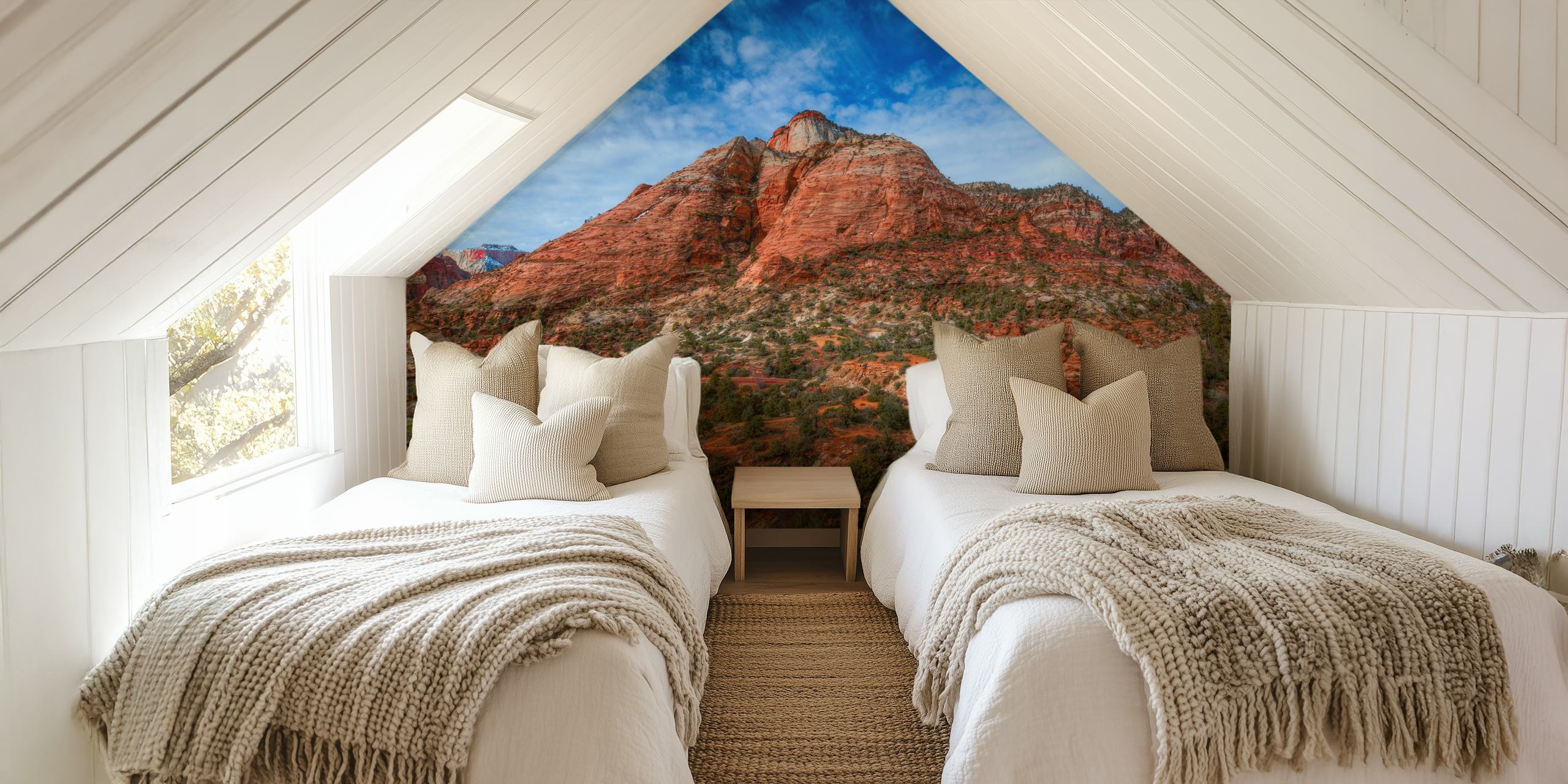 The Road To Zion wallpaper in a room
