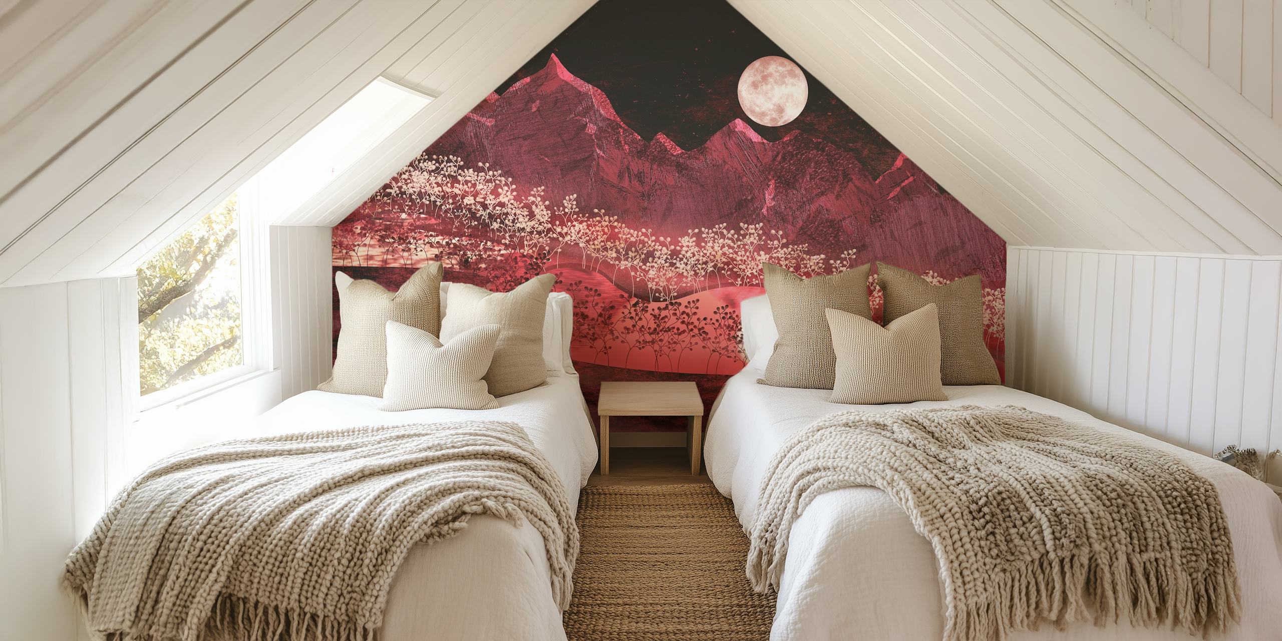 Red River behangontwerp in een kamer