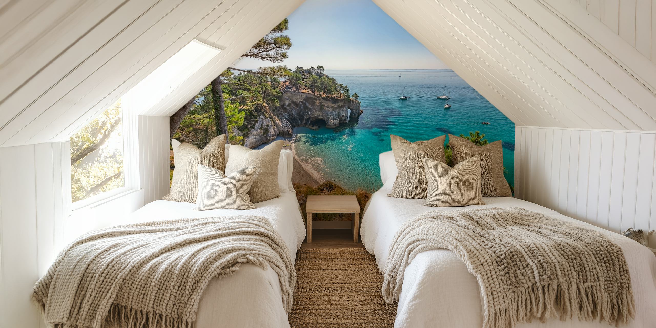 Tapeta Virgin Island u lijepo uređenoj sobi