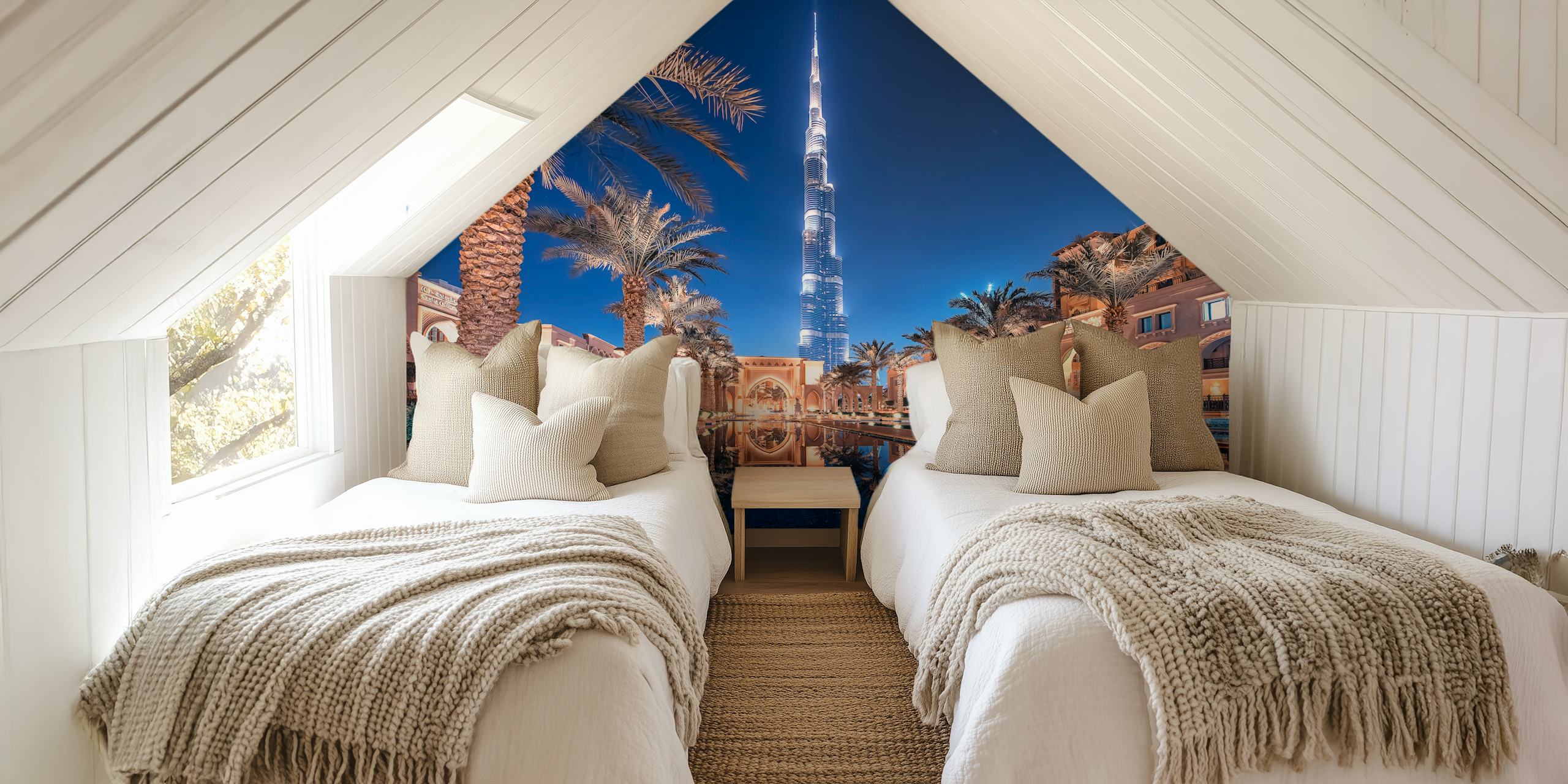 Carta da parati Souk Al Bahar in una stanza elegante