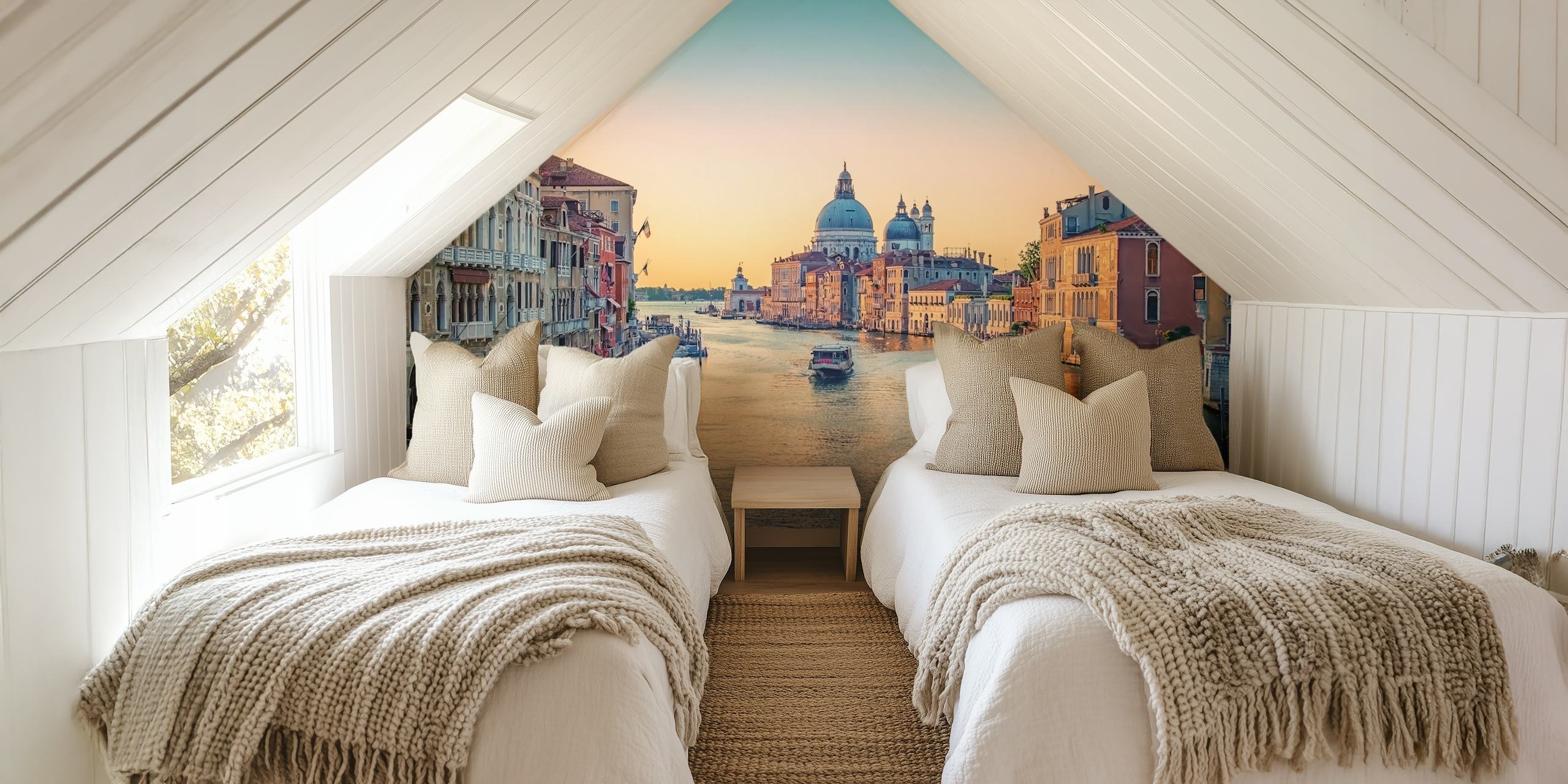 Papel de parede Grand Canal em um quarto