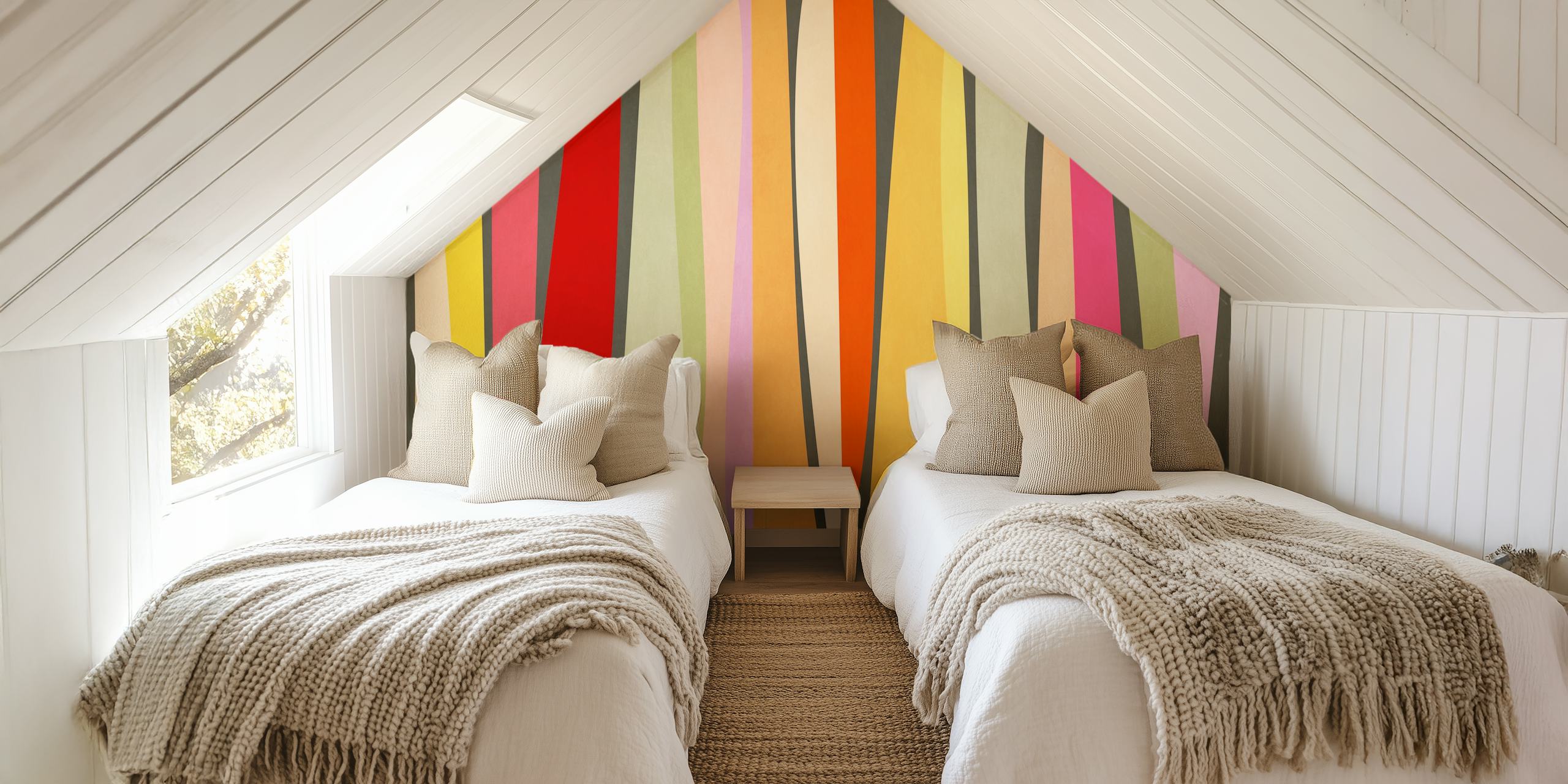 Design di carta da parati Vibrant Vertical 10