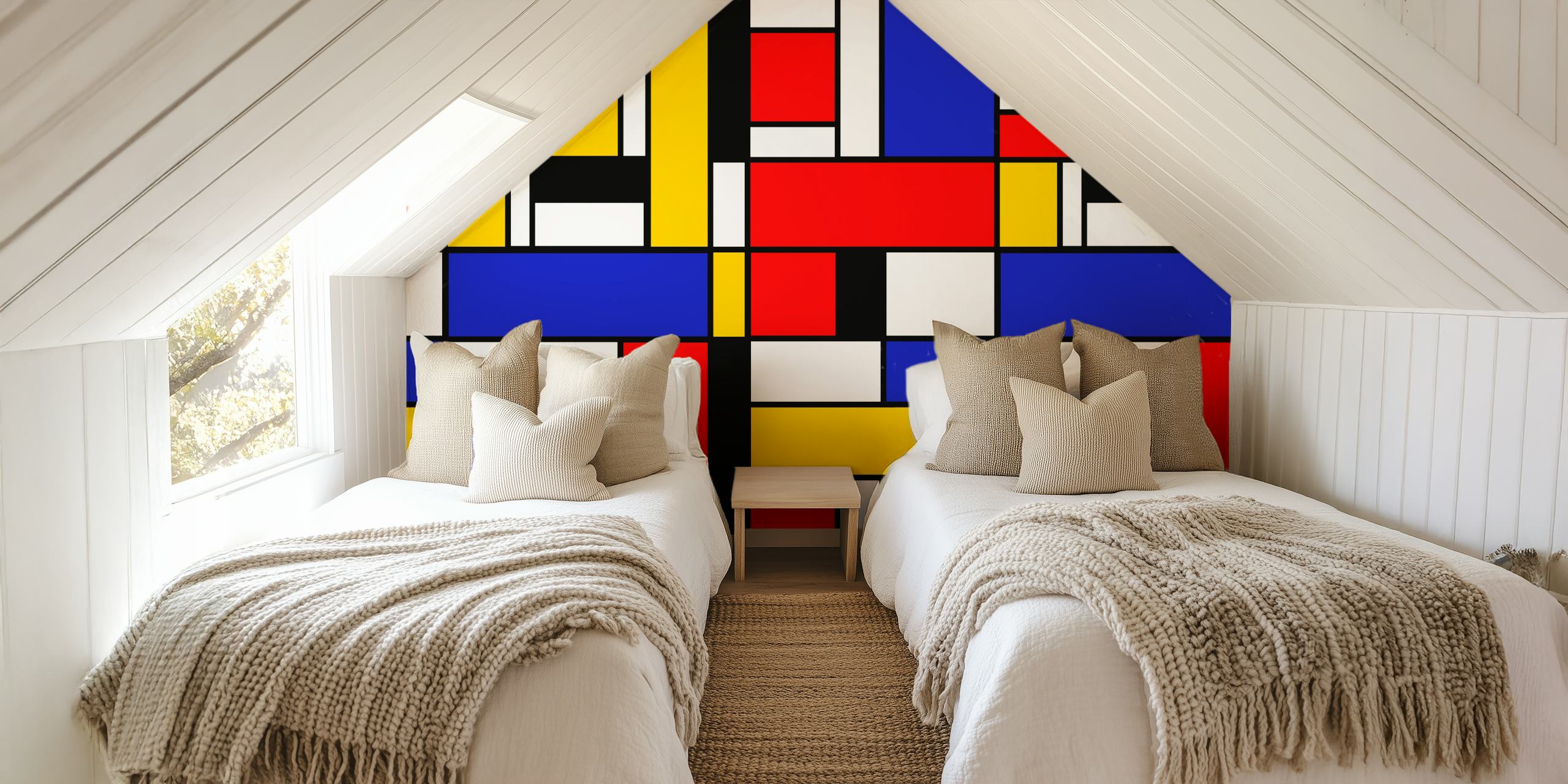 Bauhaus Classic tapet i ett modernt rum