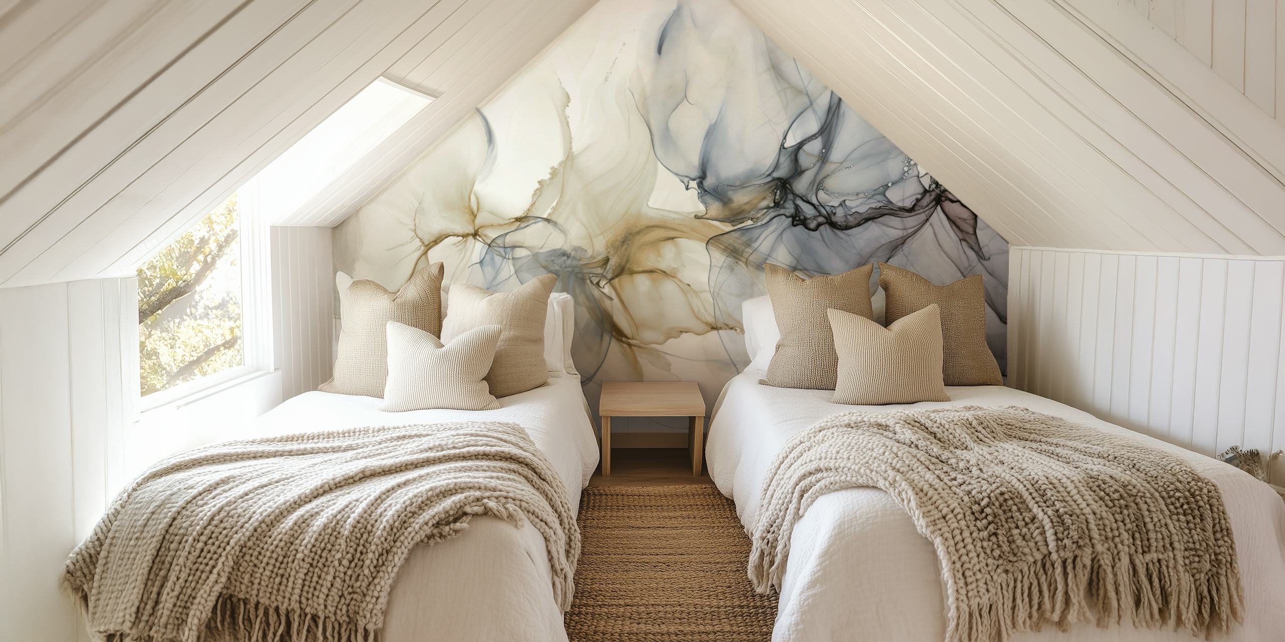 Floating ink wallpaper en tonos claros