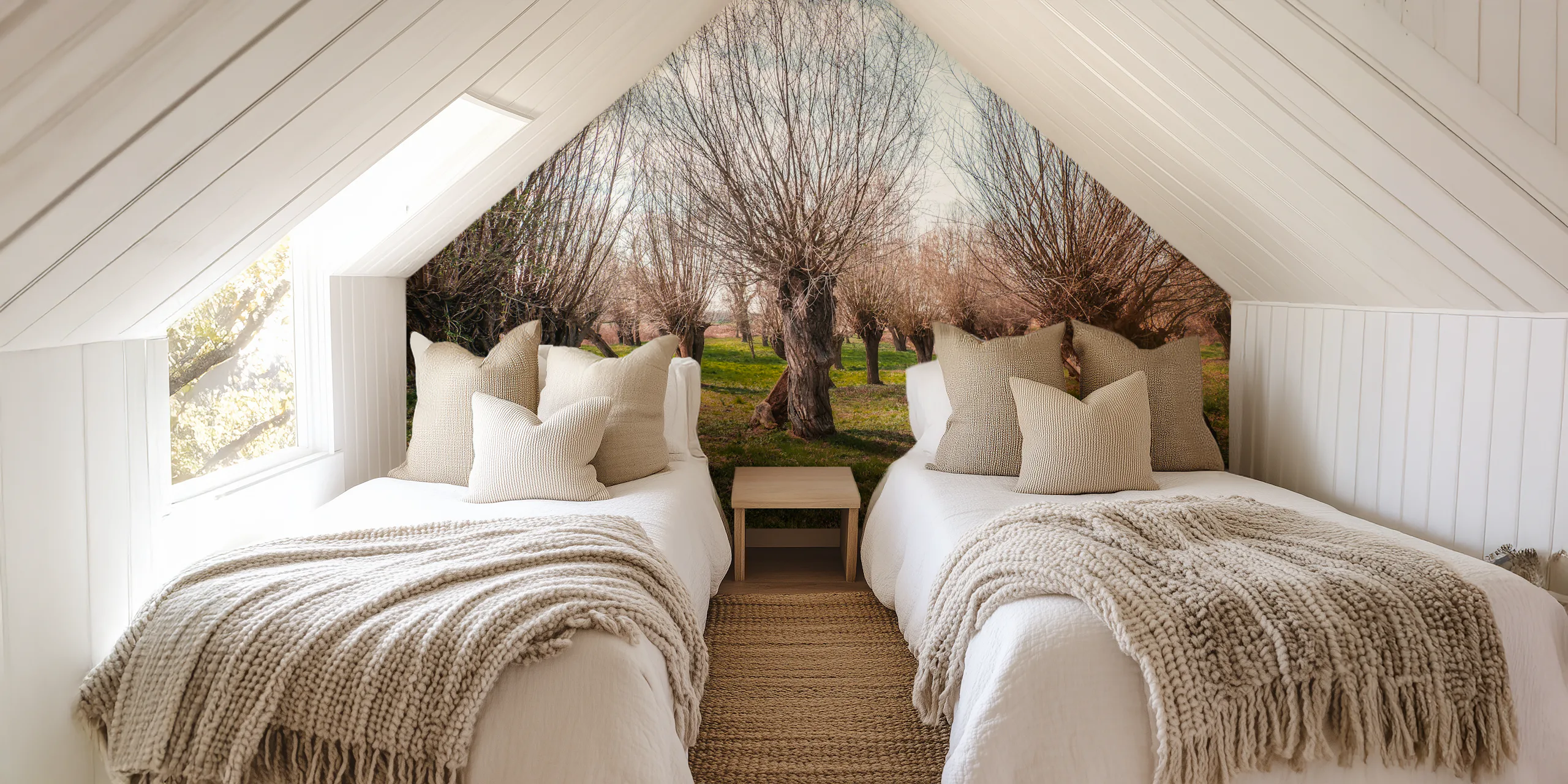 Spring Magical Trees Wallpaper | Happywall.com