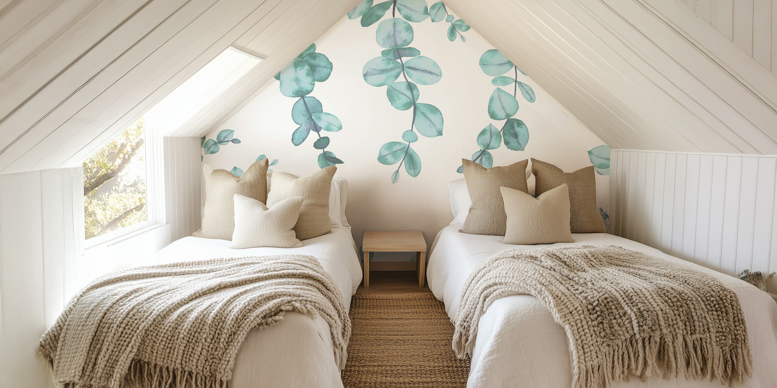 Eucalyptus Dream Watercolor σχέδιο ταπετσαρίας