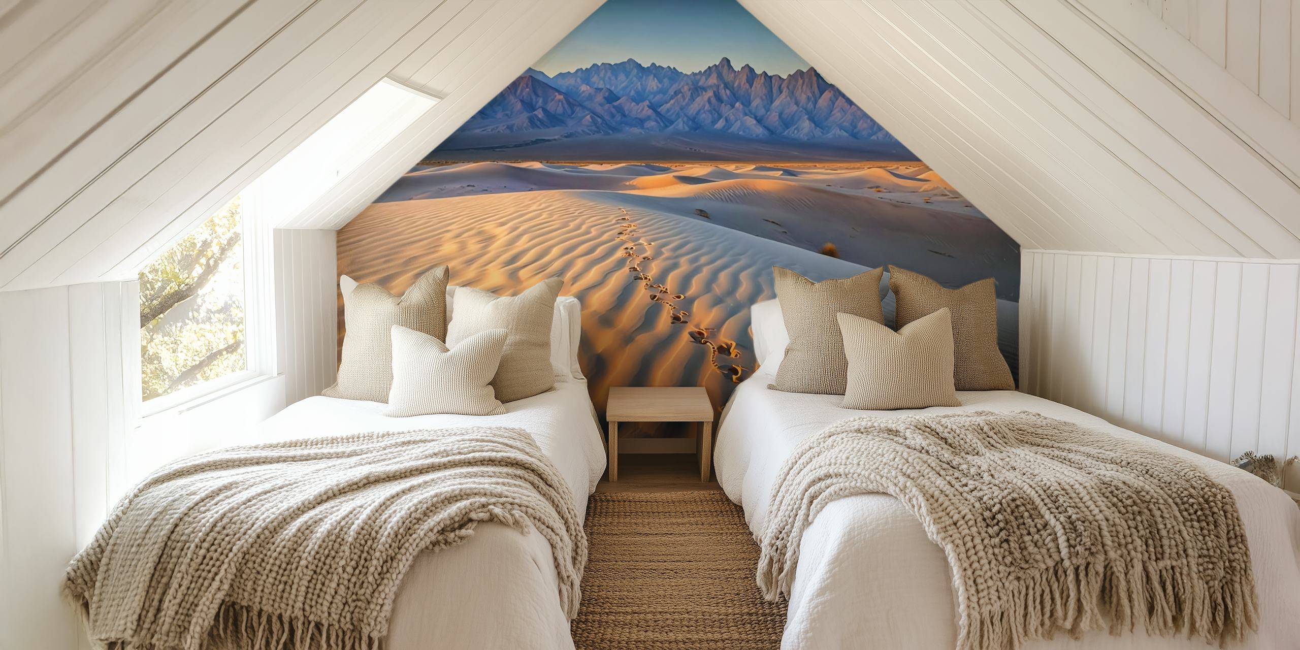 Sandy Serenity Horizon tapeta w pokoju