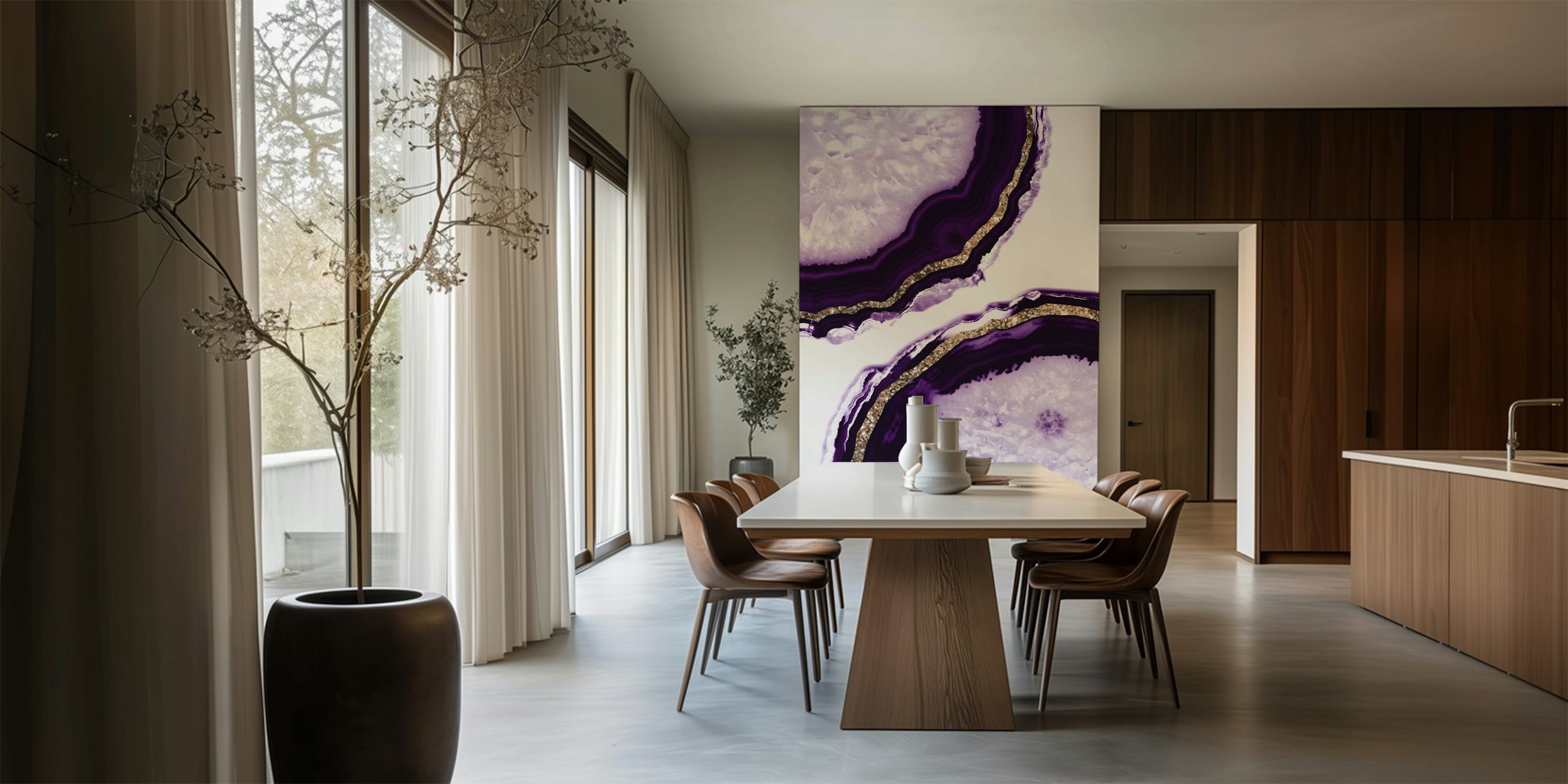 Agate Glitter Glam 13 wallpaper design in a room