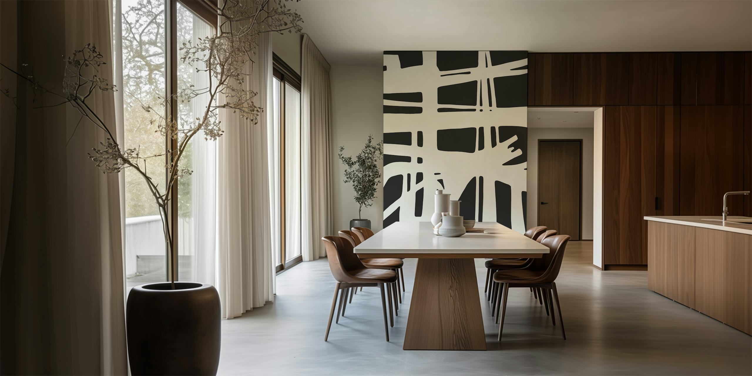Expressionist traits 7 wallpaper in a room