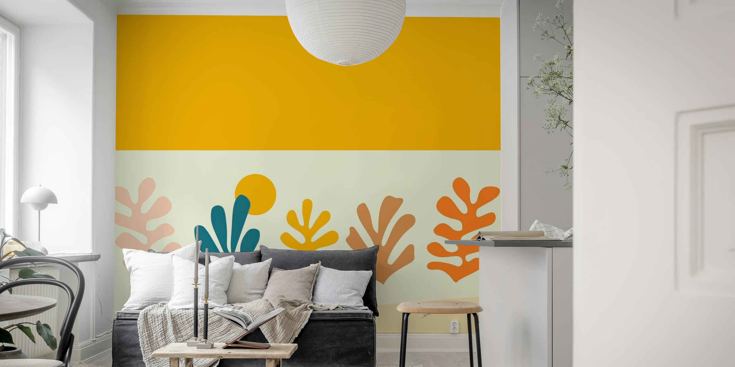 Matisse Summer Collage behang