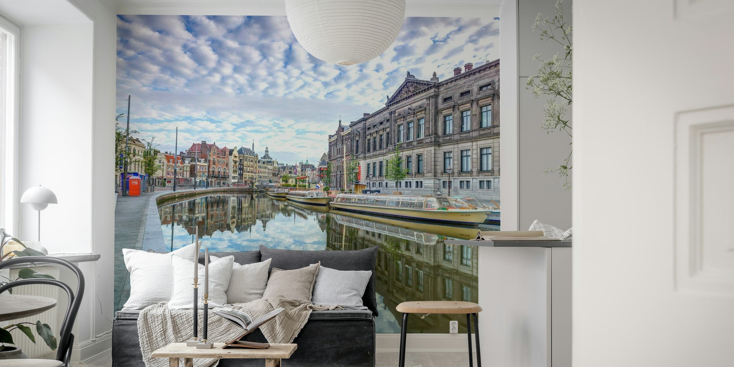 Amsterdam's Watercolor behang