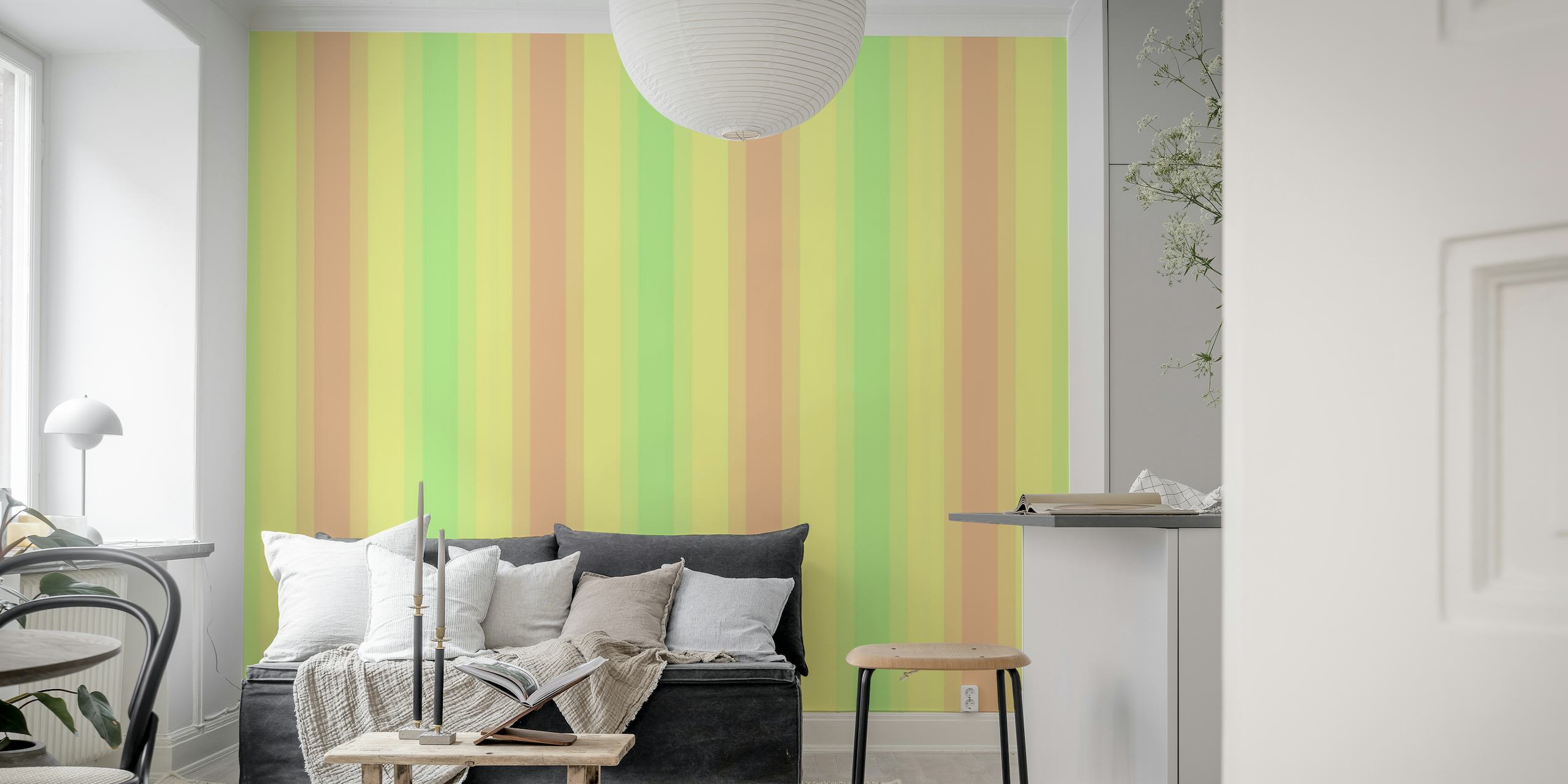 Striped Harmony wallpaper