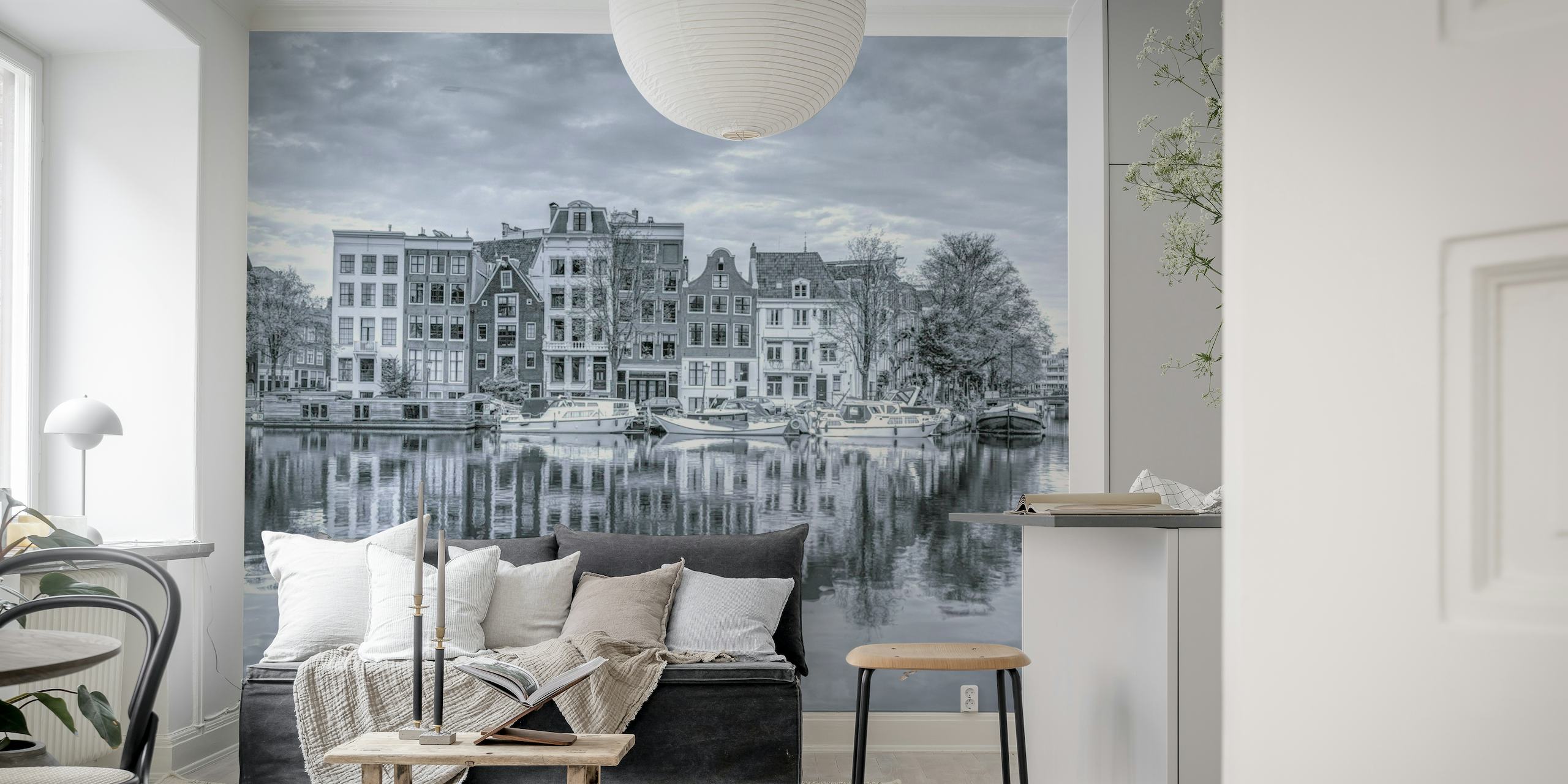 Amsterdam's Iconic Facades tapeta