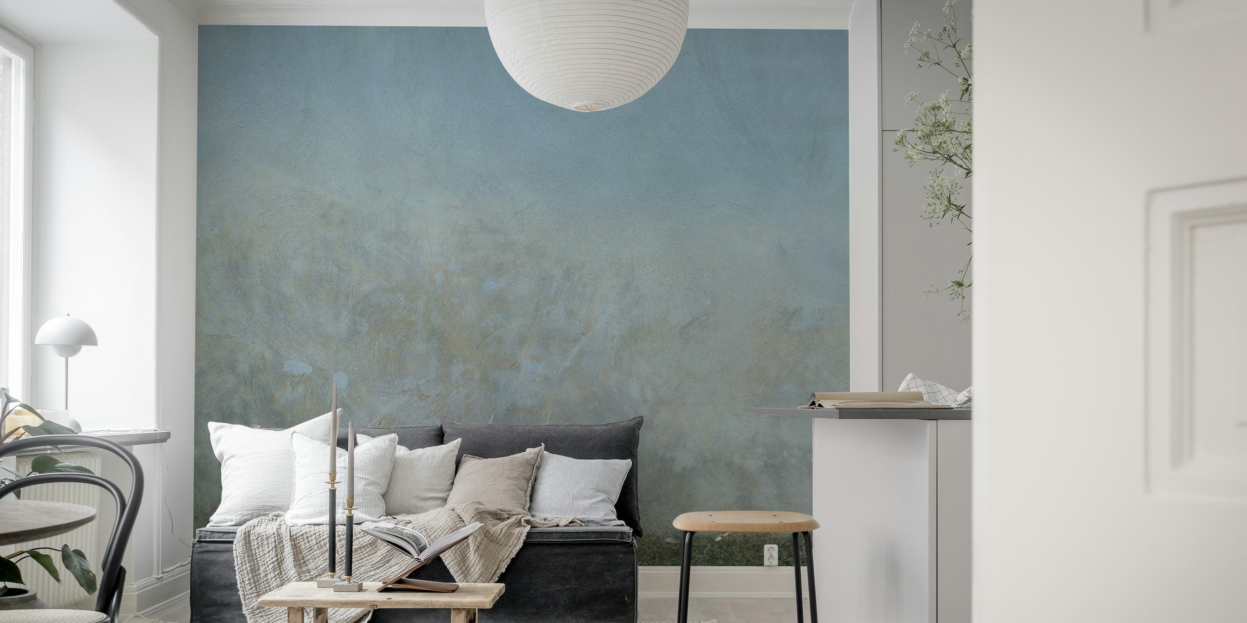 Bluish Wall wallpaper