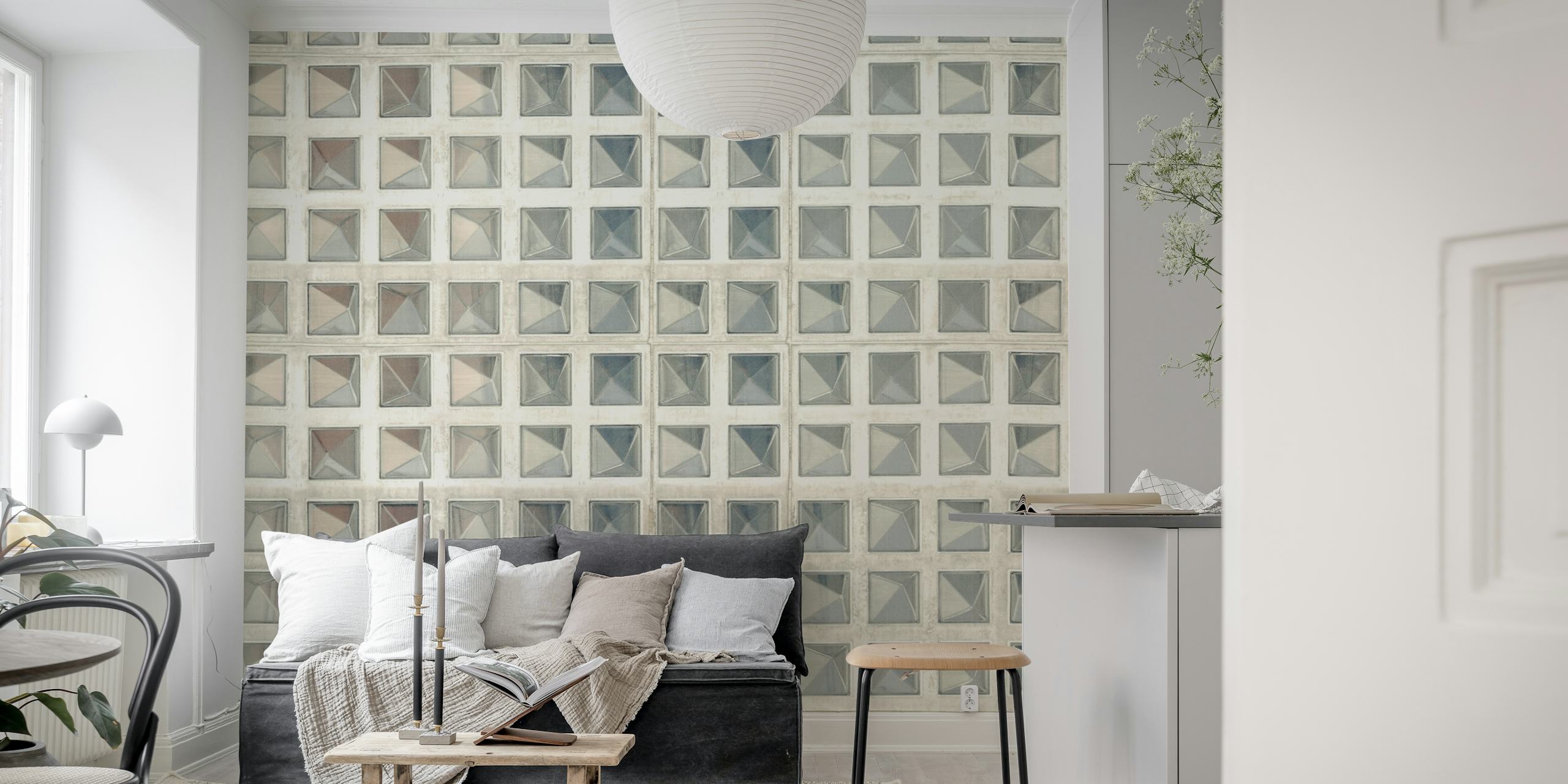 Urban Matrix tapet i moderne indretning