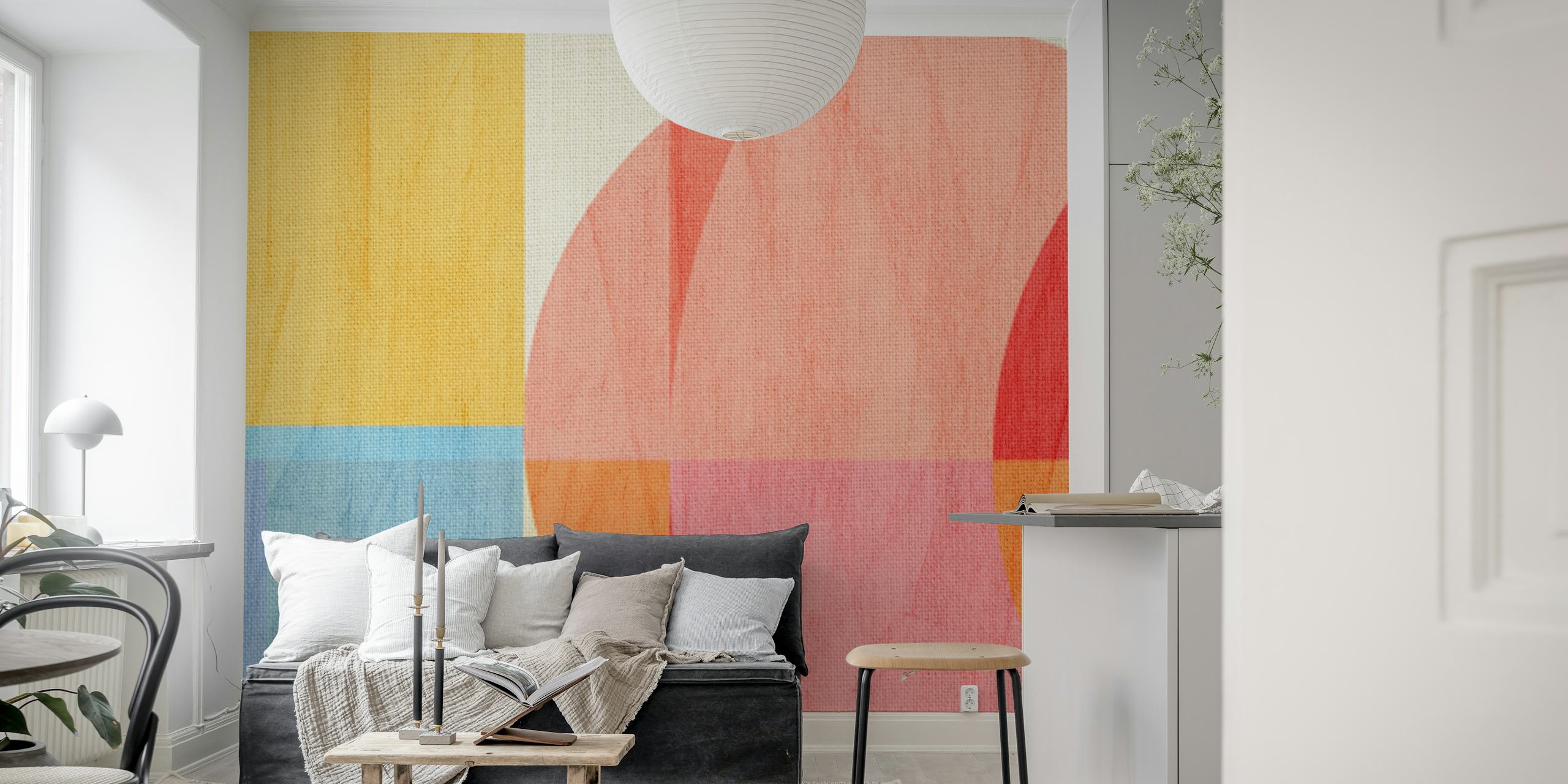 Barevné tapety Bandeira II v pokoji