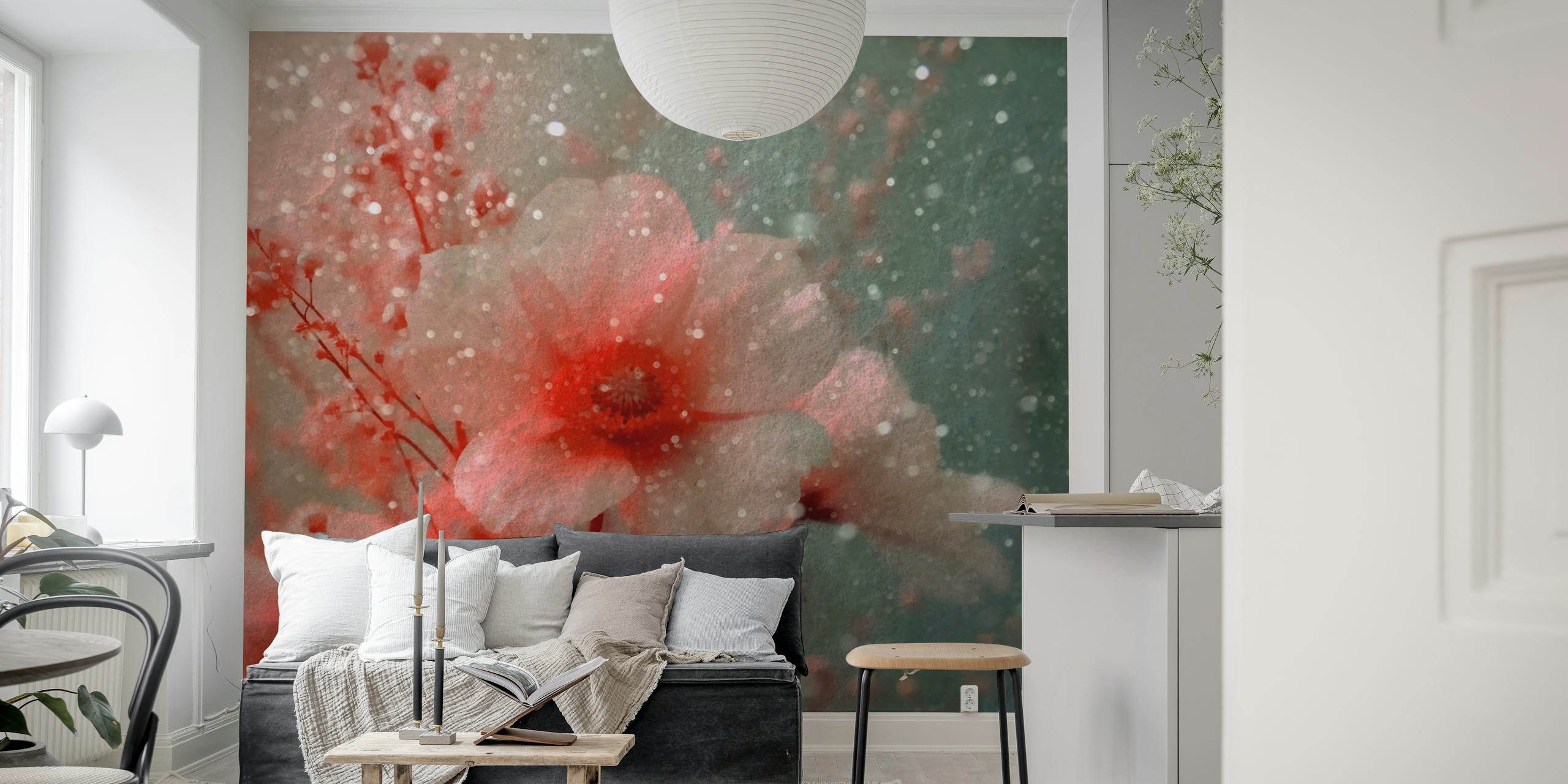 Underwater Wildflower Dream ταπετσαρία στο δωμάτιο