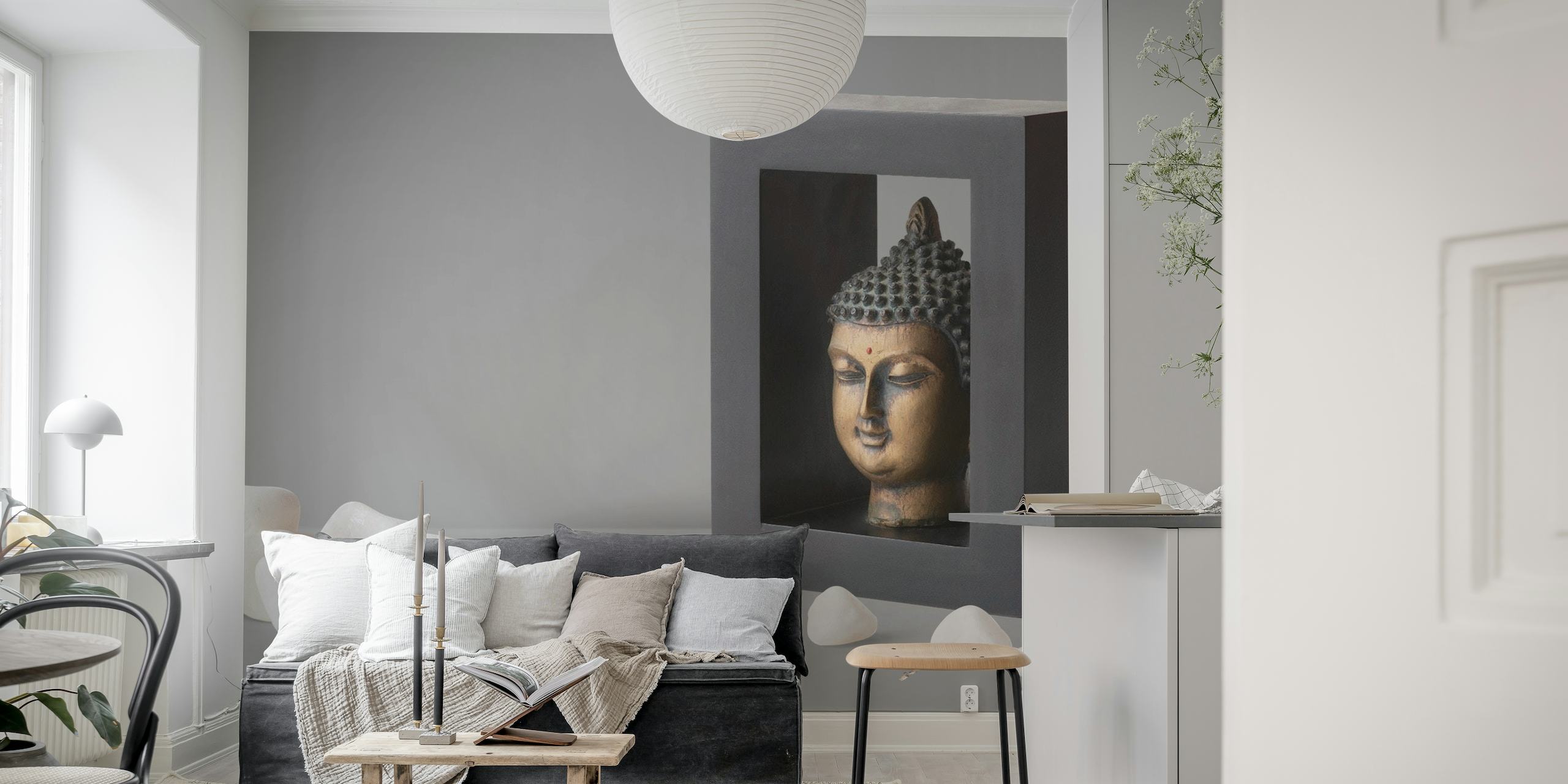 Zen Buddha behang