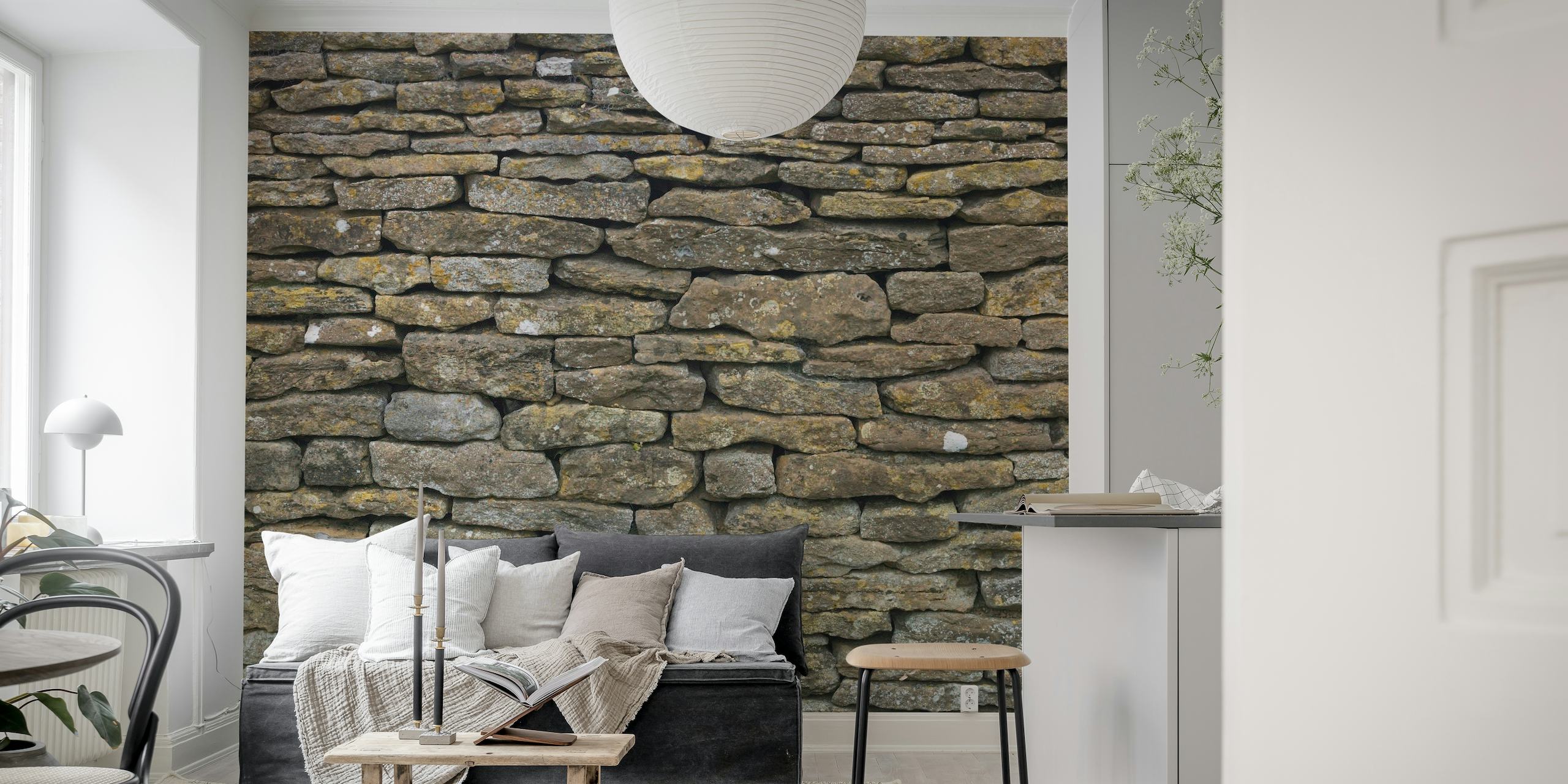 Stone wall background wallpaper