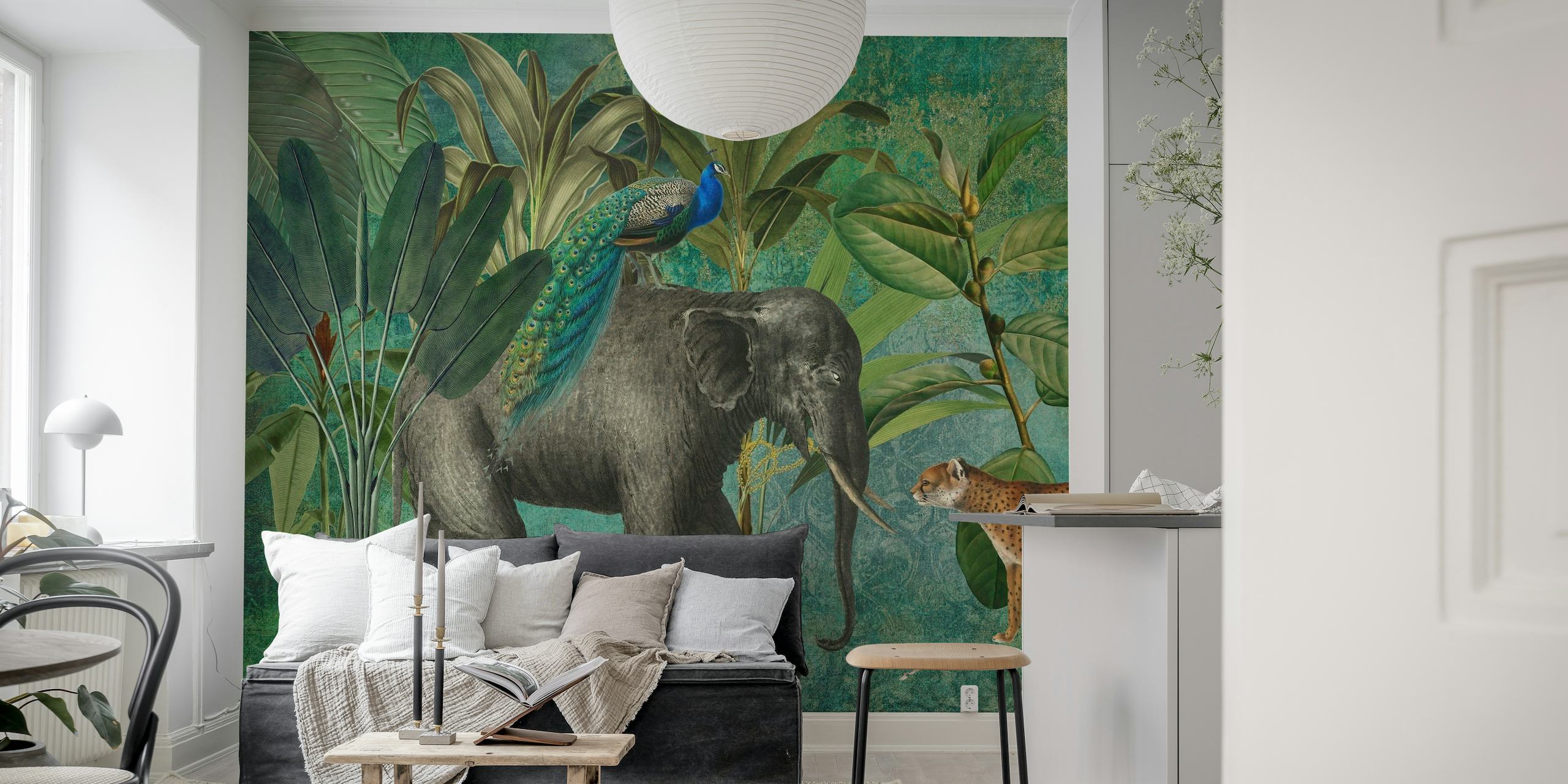 The Elephant Paradise papel pintado