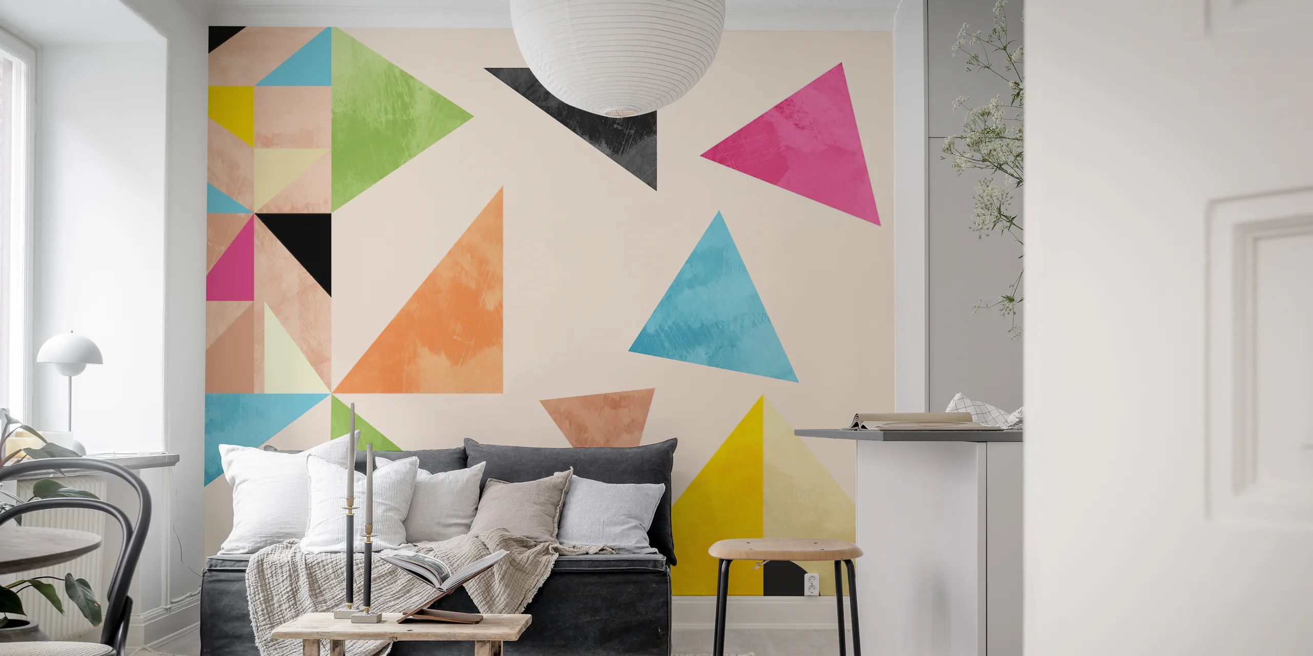 Fun Geometry 1 Wallpaper - Buy Online at Happywall.com