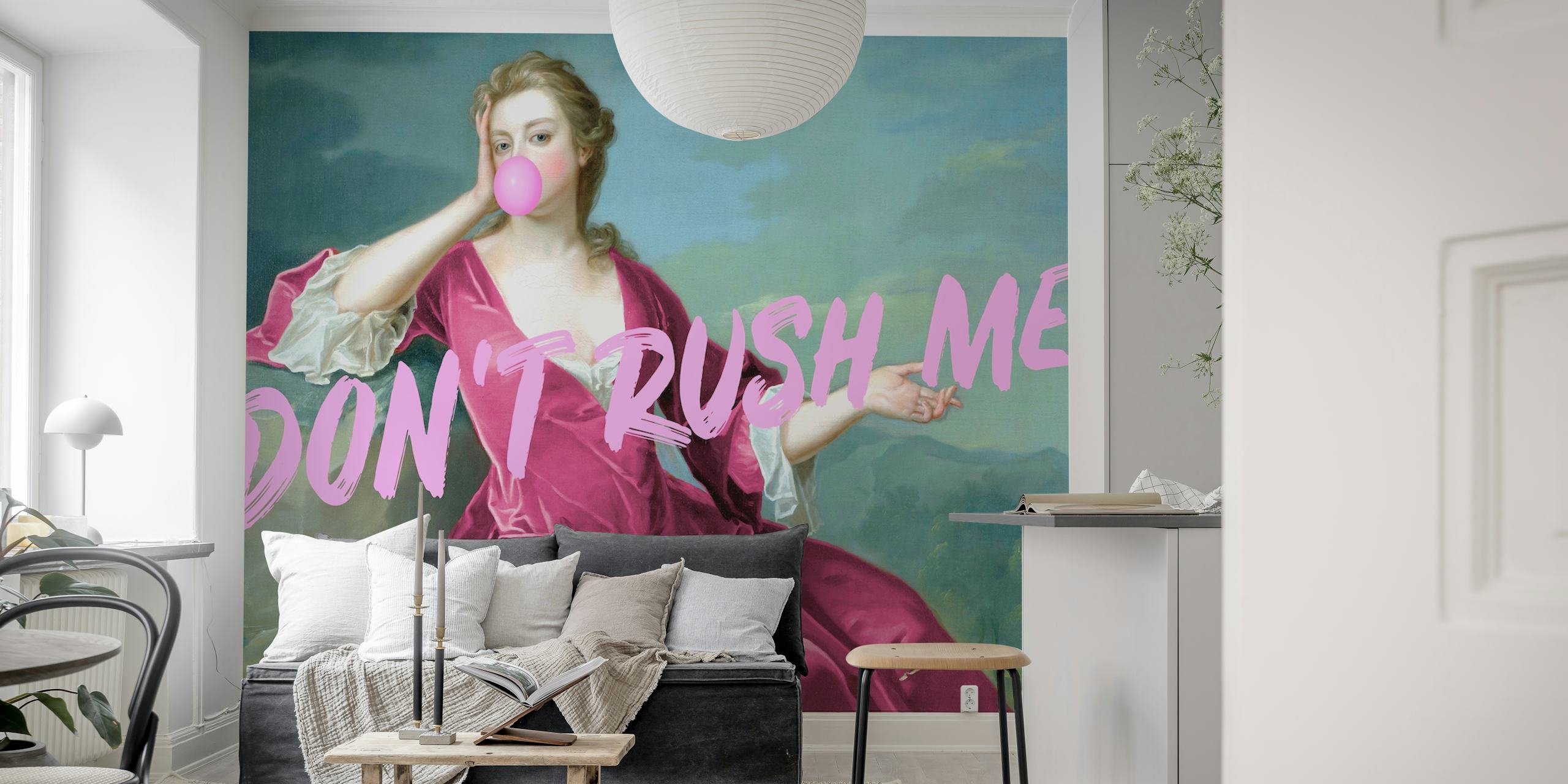 Carta da parati Madame Don't Rush Me in una stanza